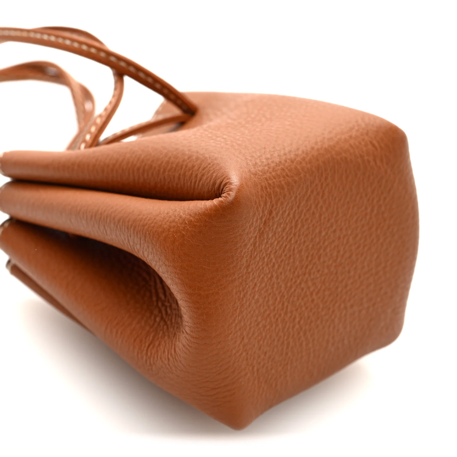 Taurillon Clemence Vespa Pouch Gold - Image 7