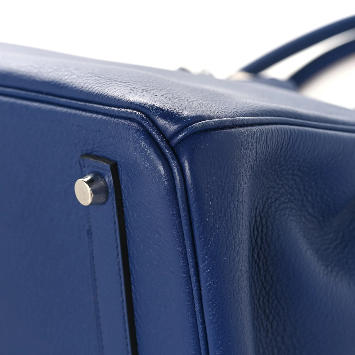 Taurillon Novillo Sea Surf and Fun Birkin 35 Bleu Saphir - Image 10