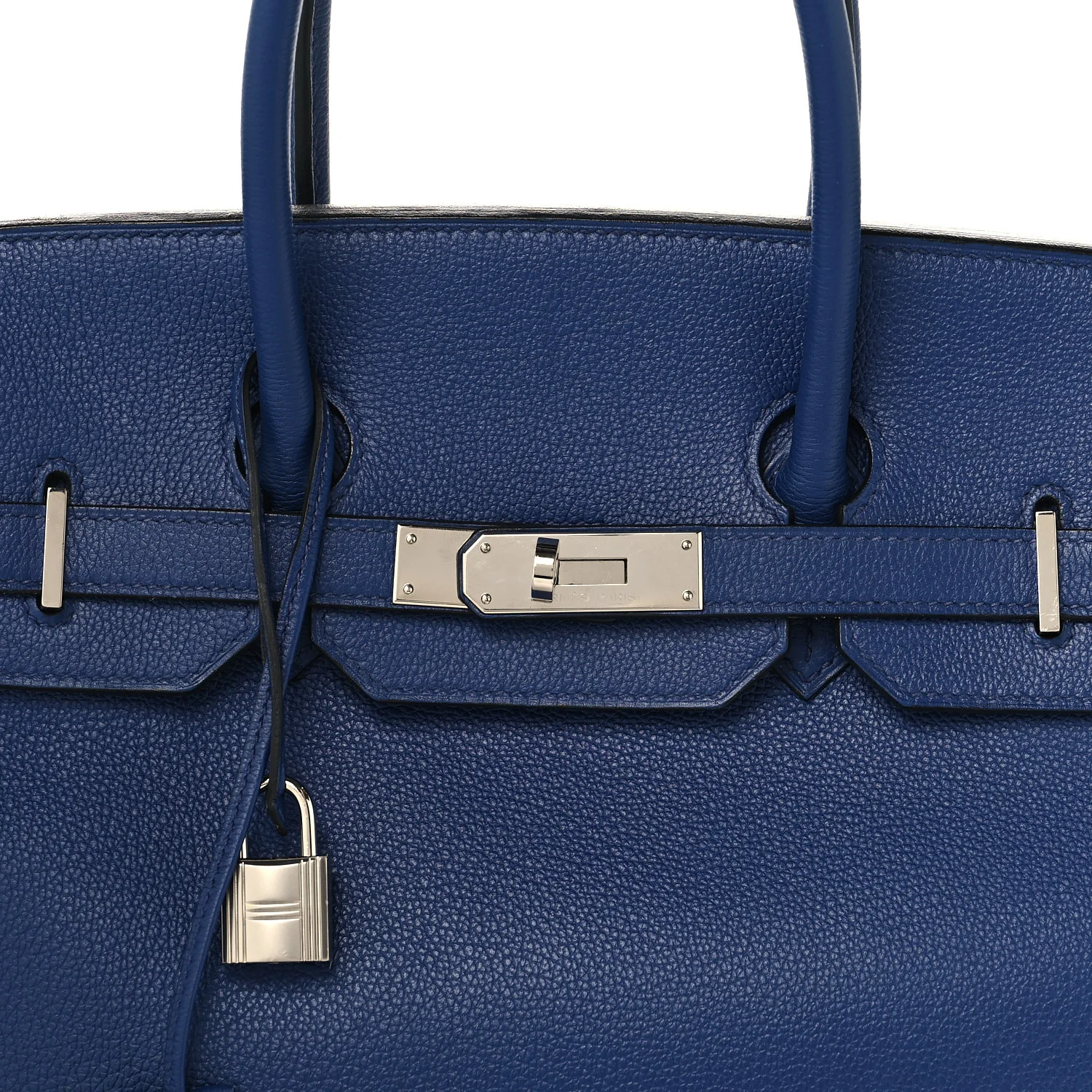 Taurillon Novillo Sea Surf and Fun Birkin 35 Bleu Saphir - Image 8