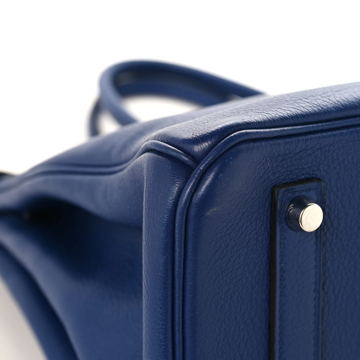 Taurillon Novillo Sea Surf and Fun Birkin 35 Bleu Saphir - Image 9