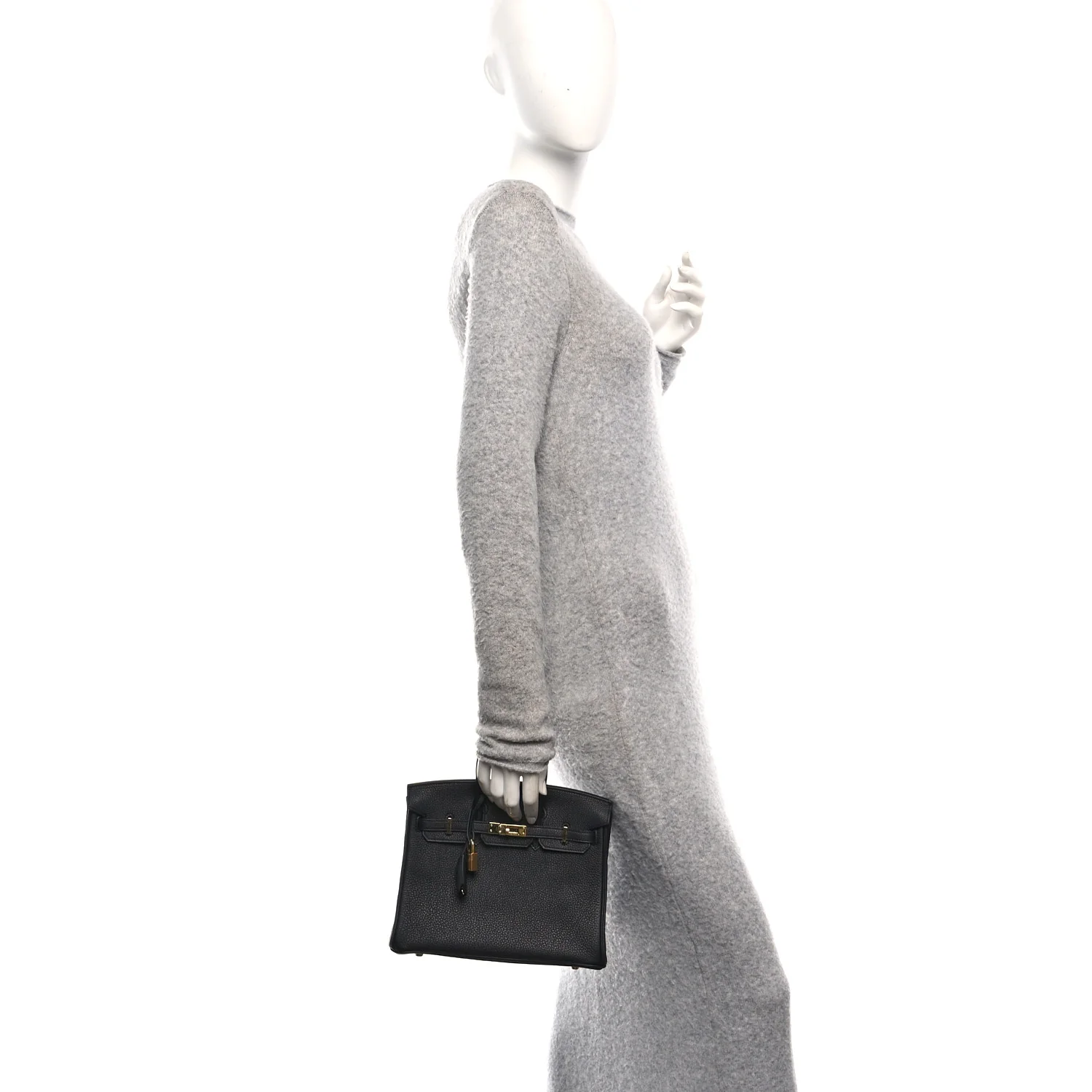 Togo Birkin 25 Black - Image 2