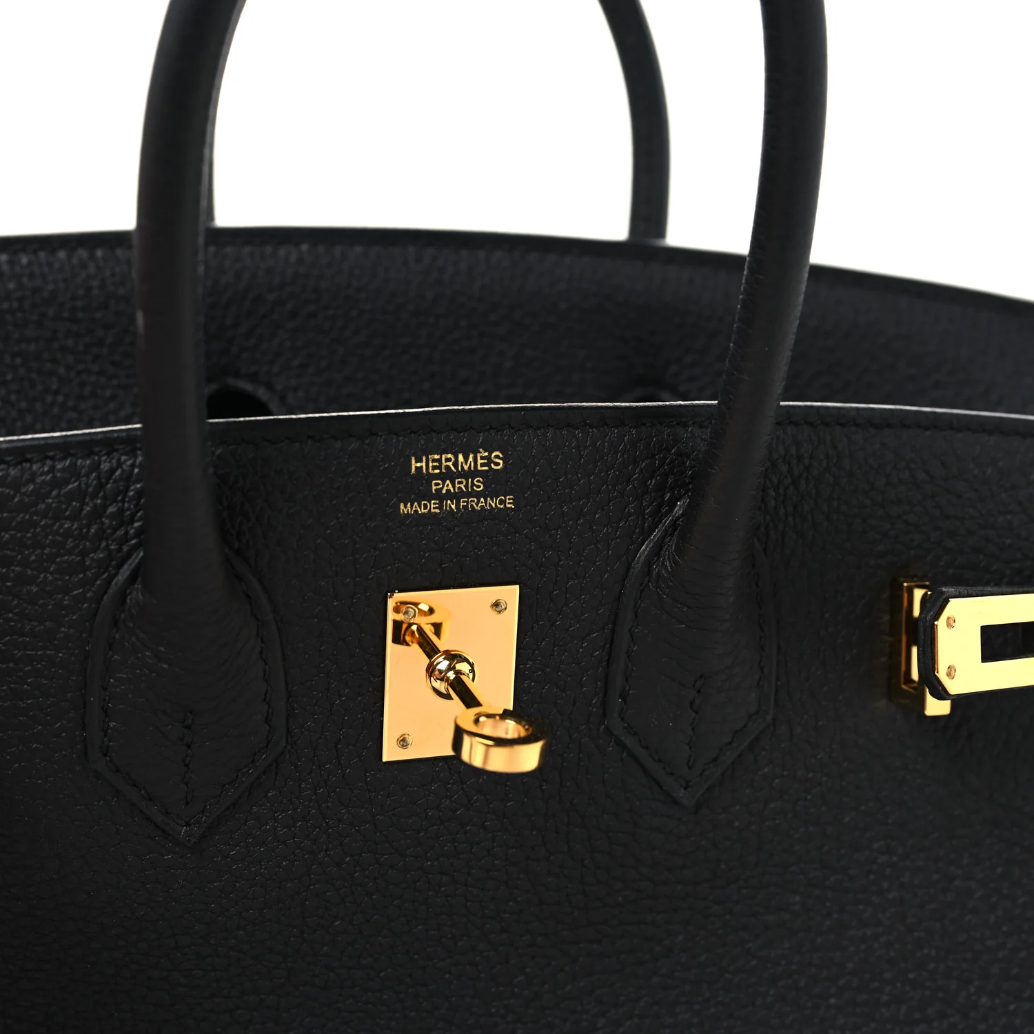 Togo Birkin 25 Black - Image 6