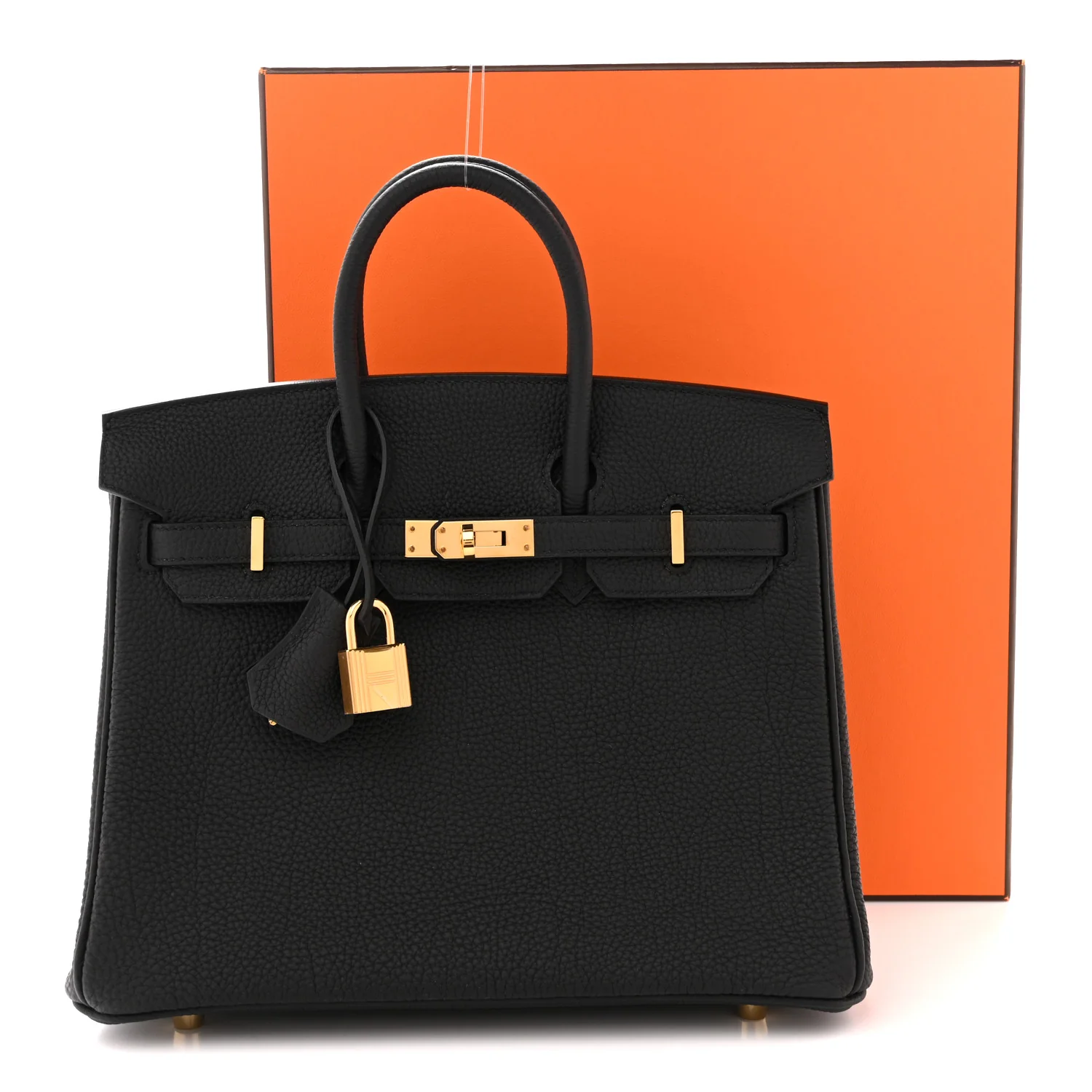 Togo Birkin 25 Black - Image 13