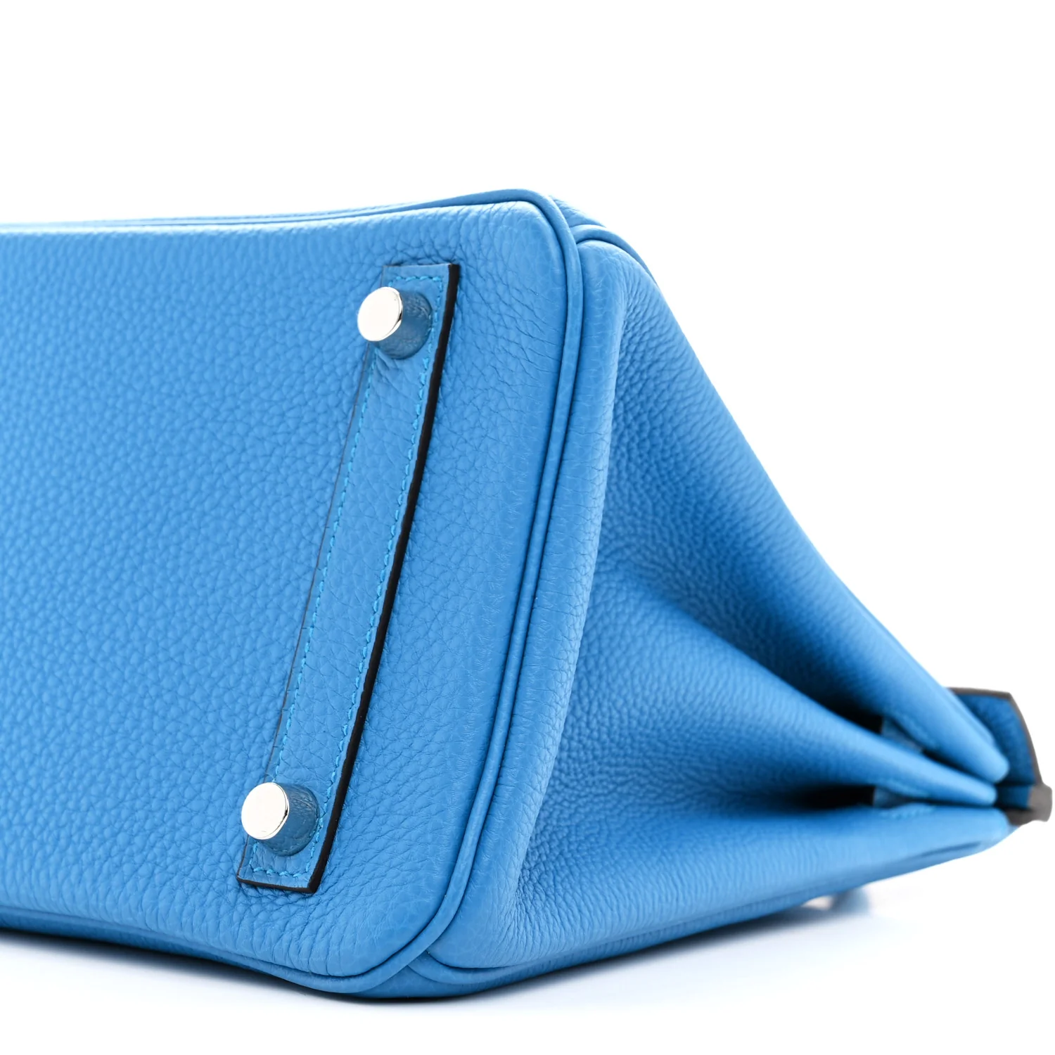 Togo Birkin 25 Bleu Zanzibar - Image 10