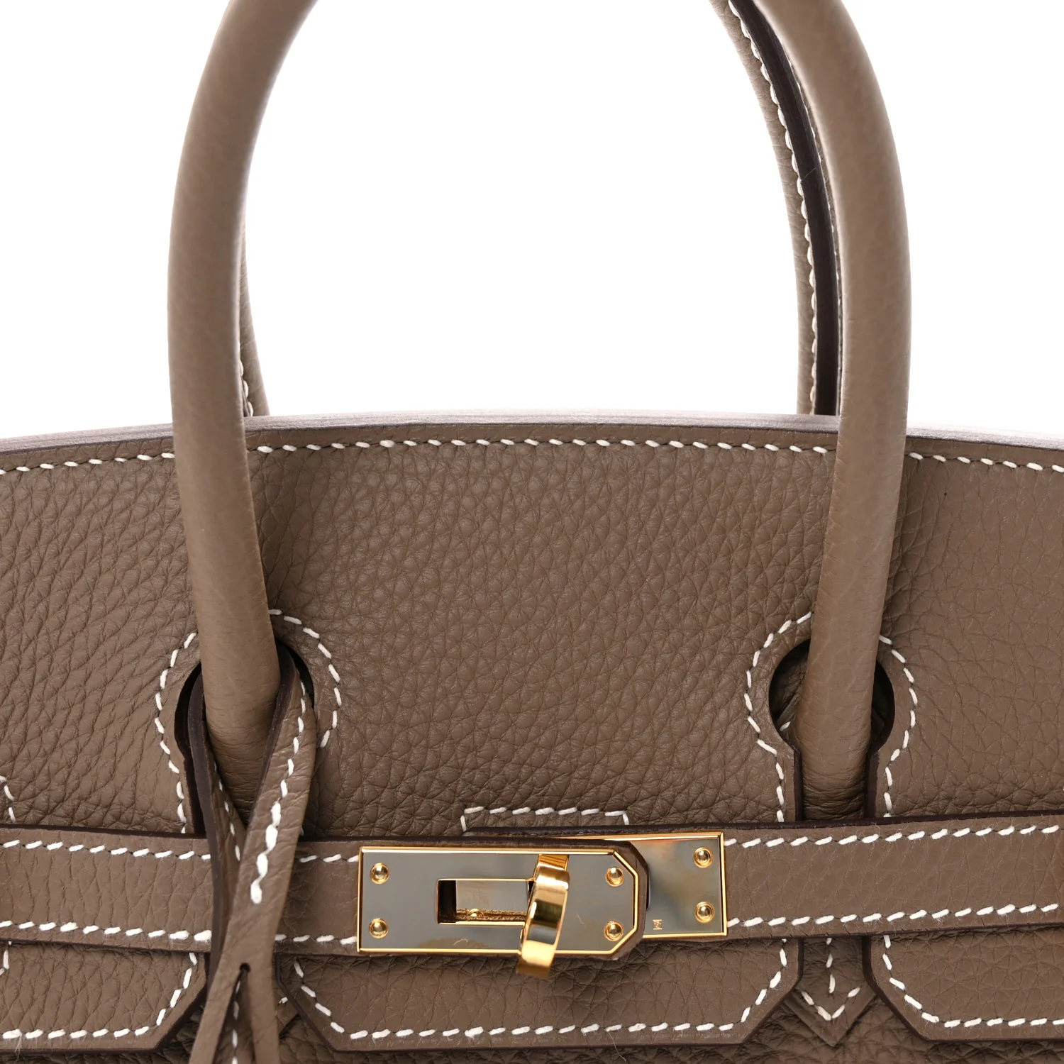 Togo Birkin 25 Etoupe - Image 8