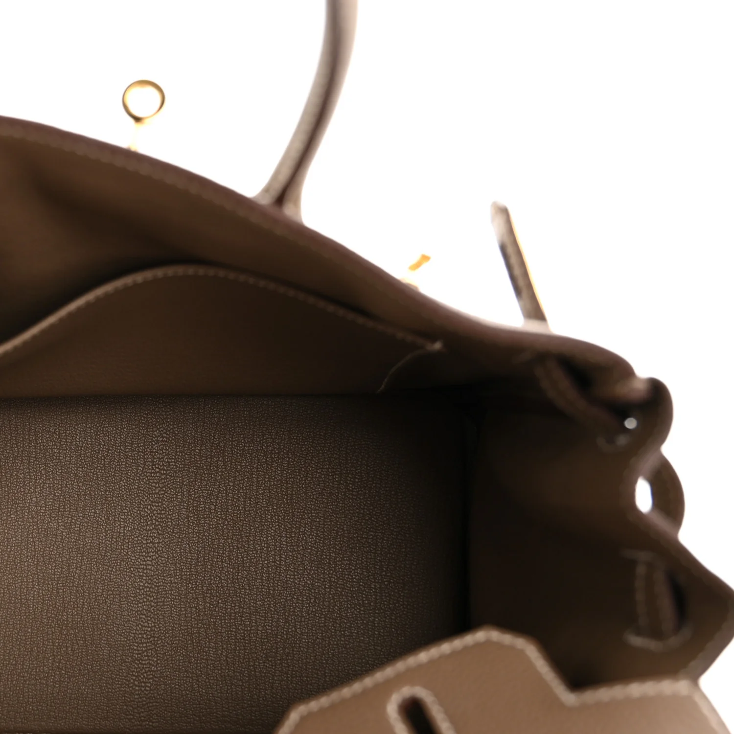 Togo Birkin 25 Etoupe - Image 5