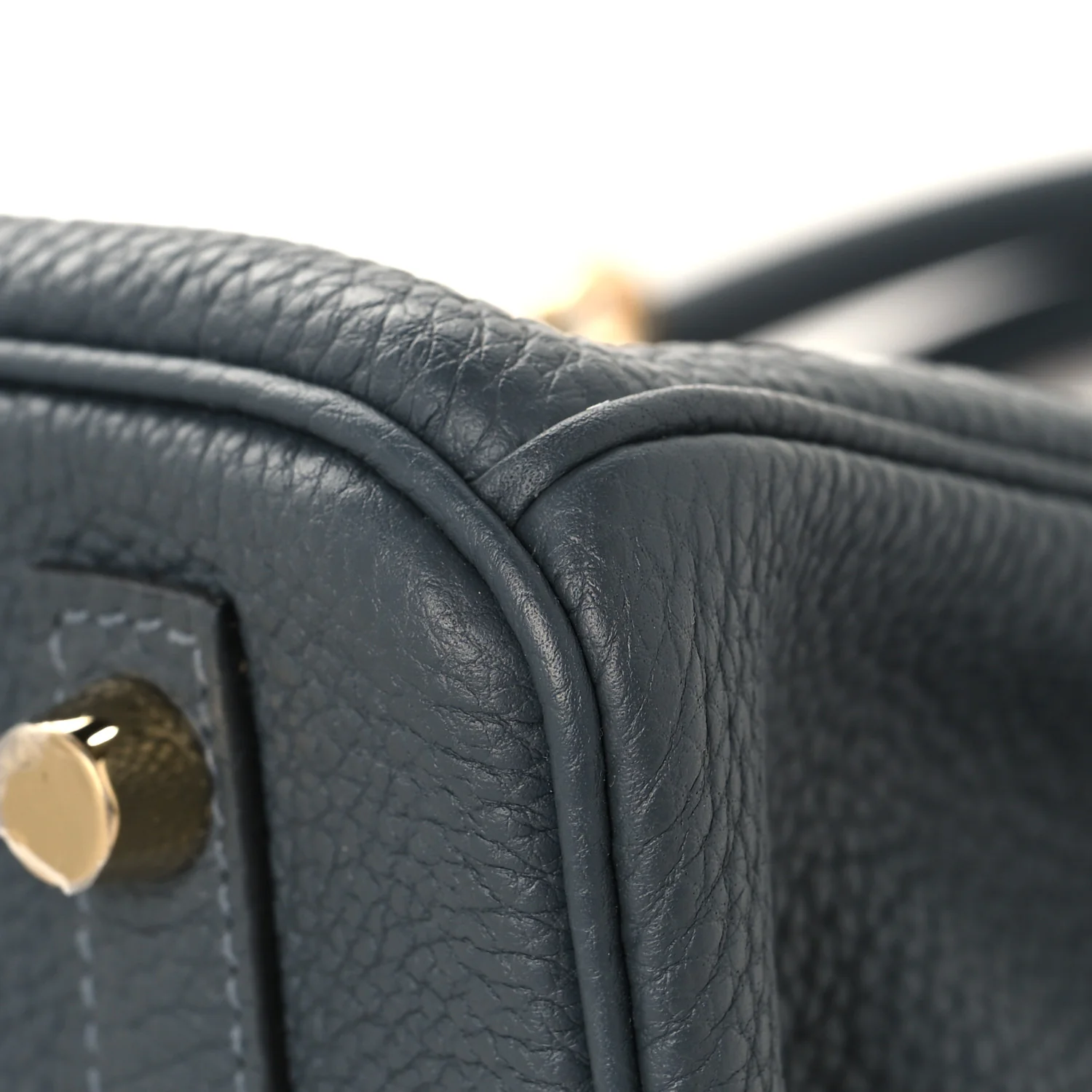 Togo Birkin 25 Gris Misty - Image 9