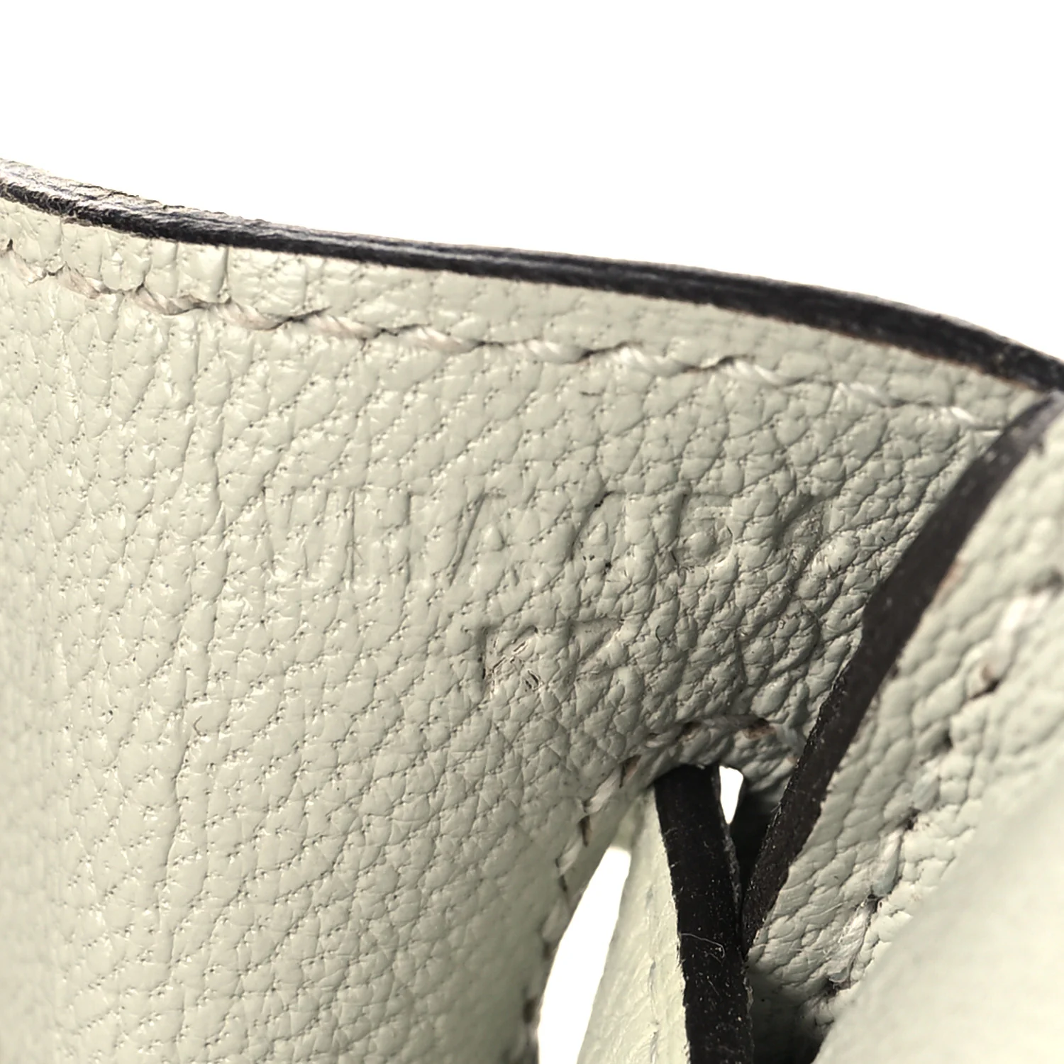 Togo Birkin 25 Gris Neve - Image 6