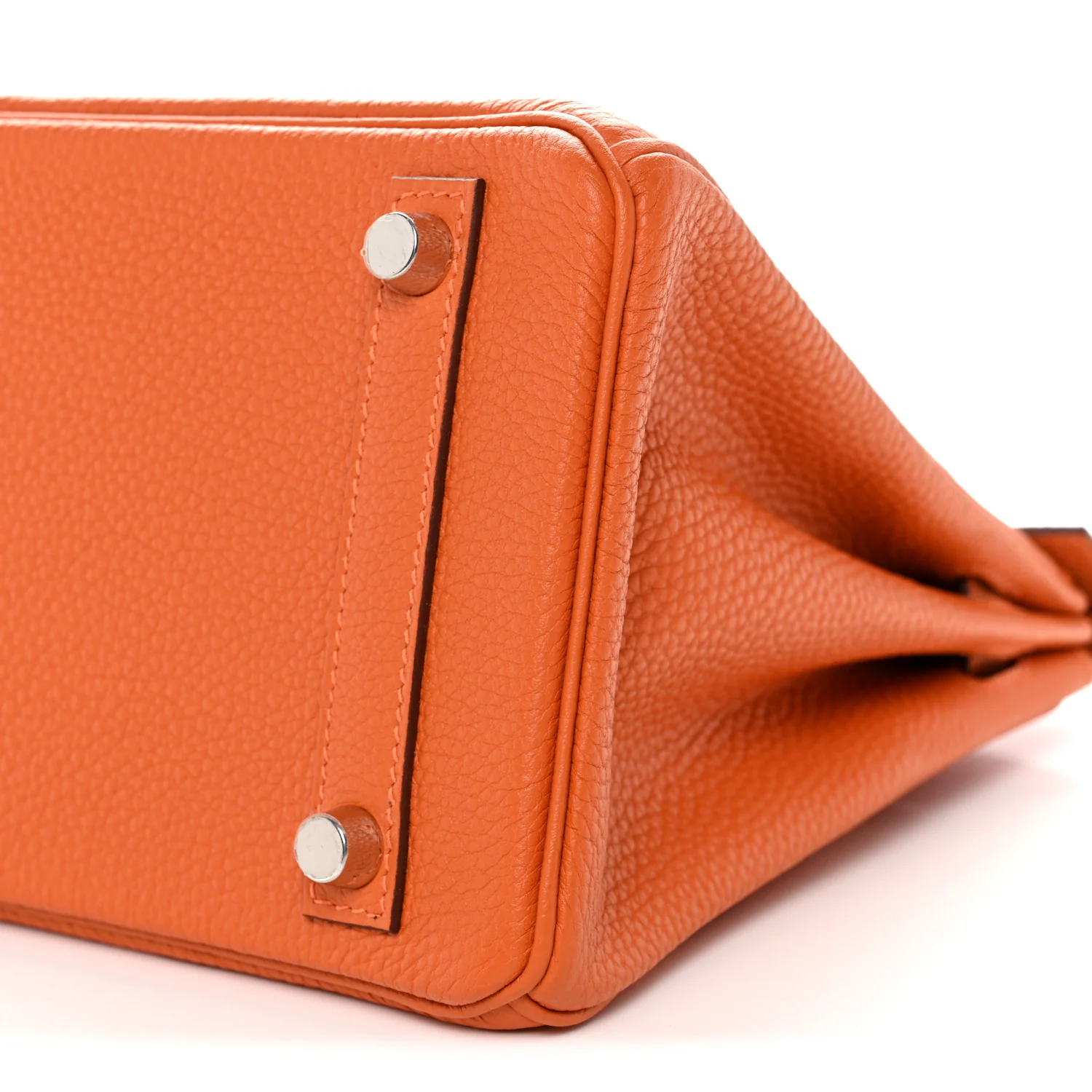 Togo Birkin 25 Orange - Image 10