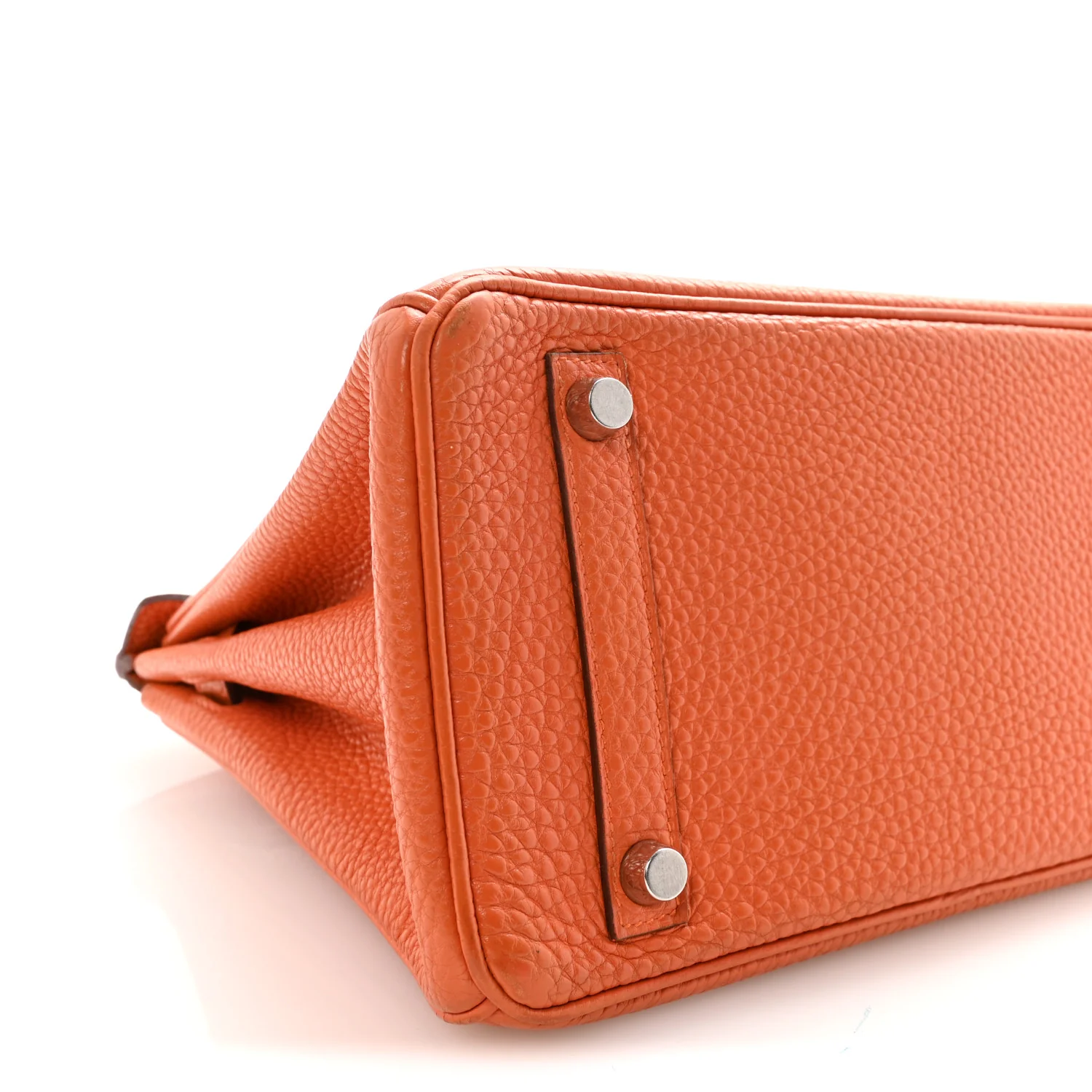Togo Birkin 25 Orange - Image 8