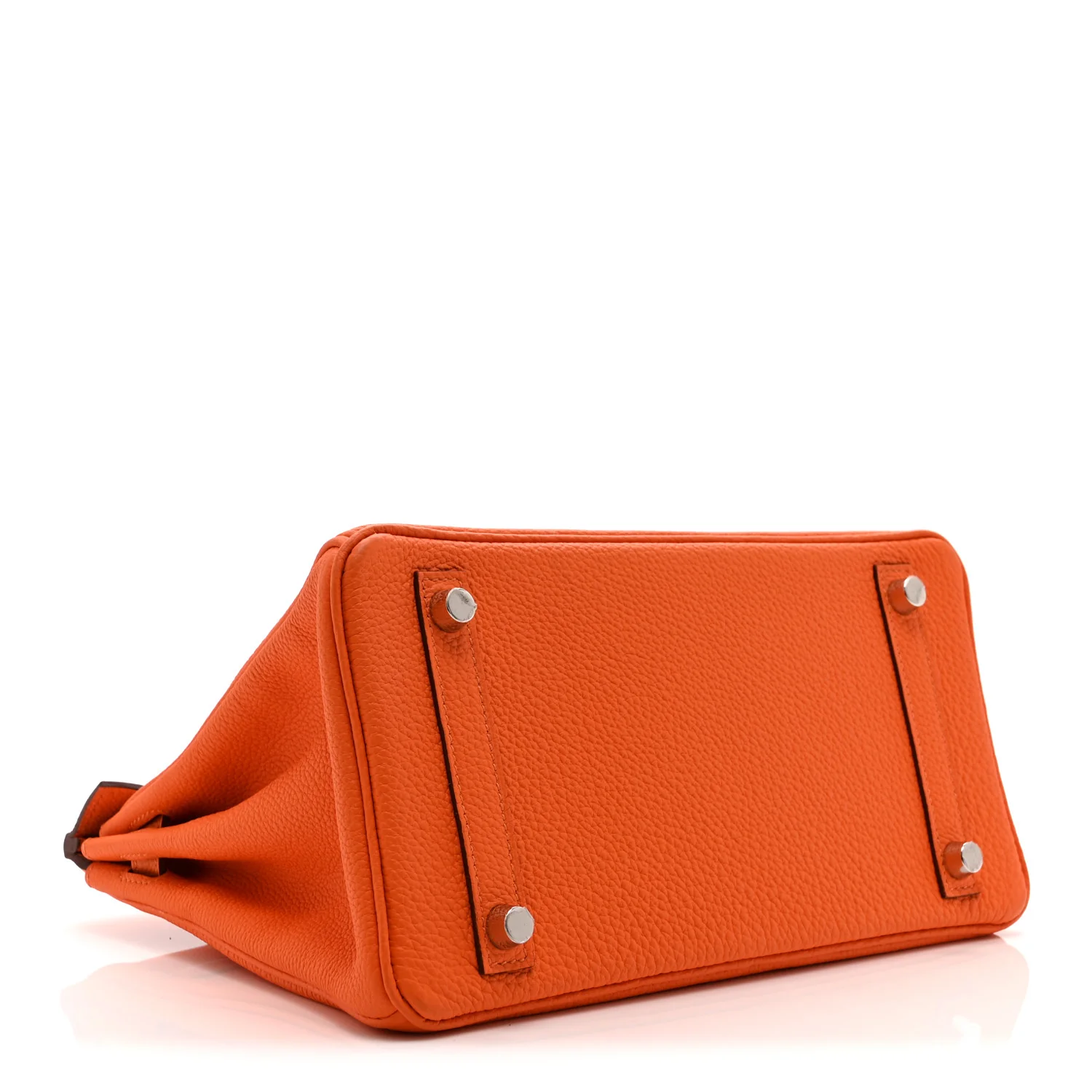 Togo Birkin 25 Orange Minium - Image 4