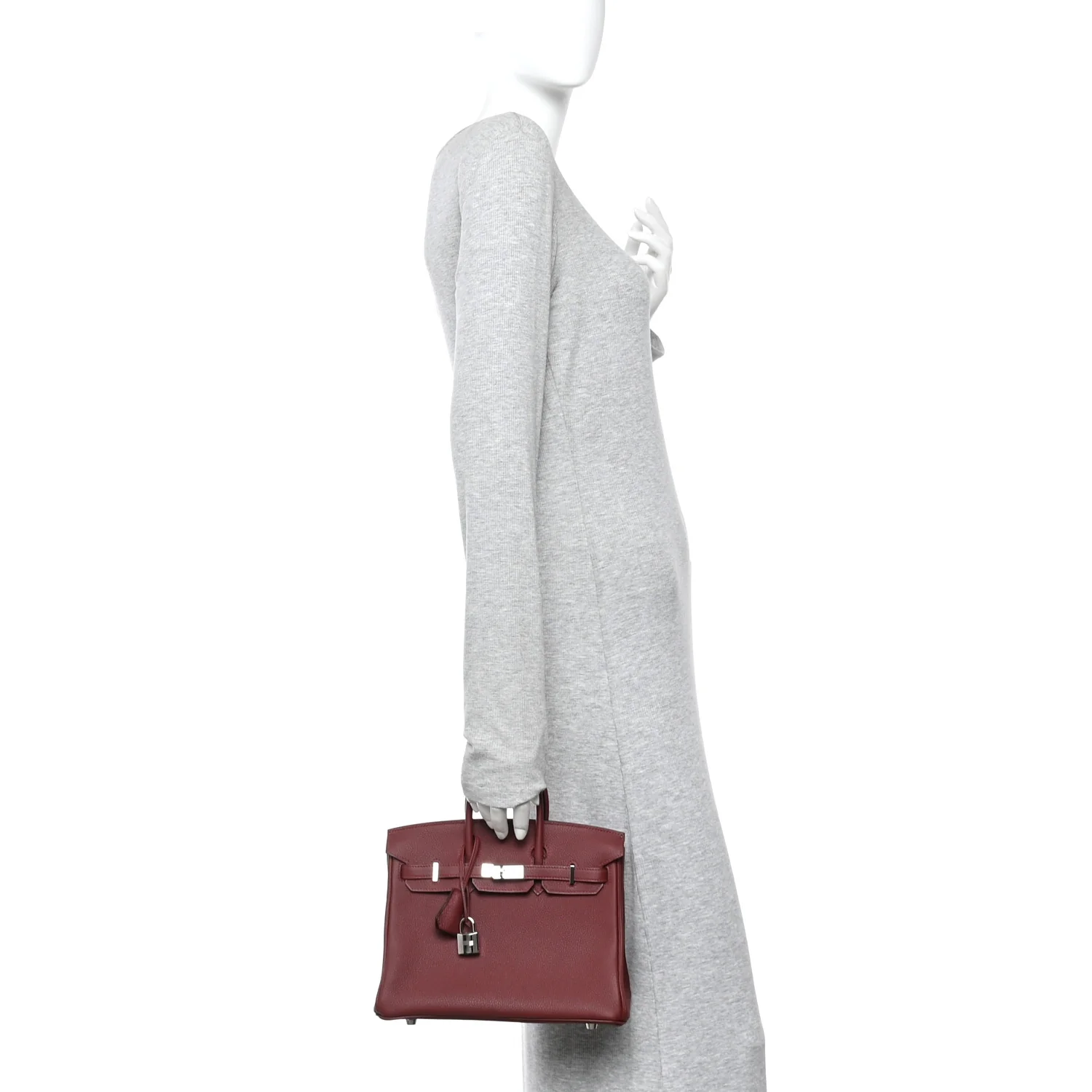 Togo Birkin 25 Rouge H - Image 3
