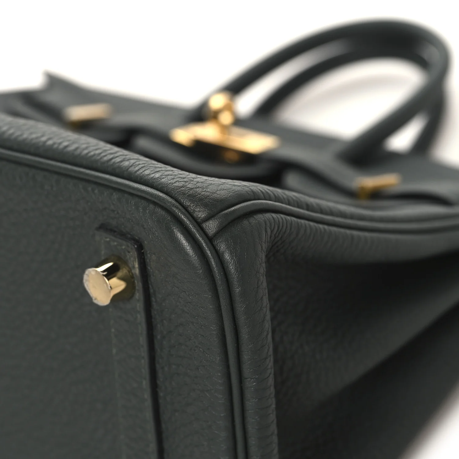 Togo Birkin 25 Vert Fonce - Image 10