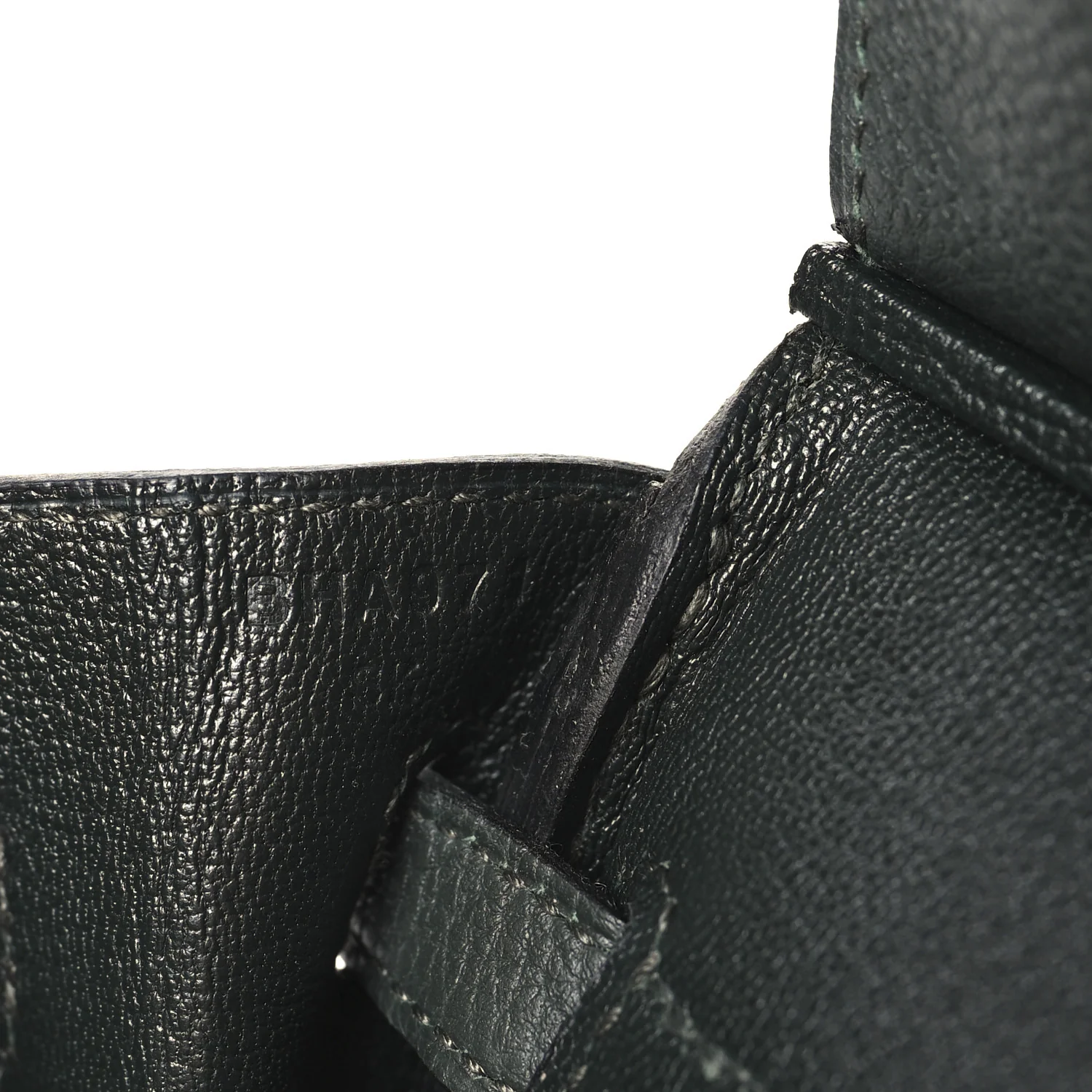 Togo Birkin 25 Vert Fonce - Image 7