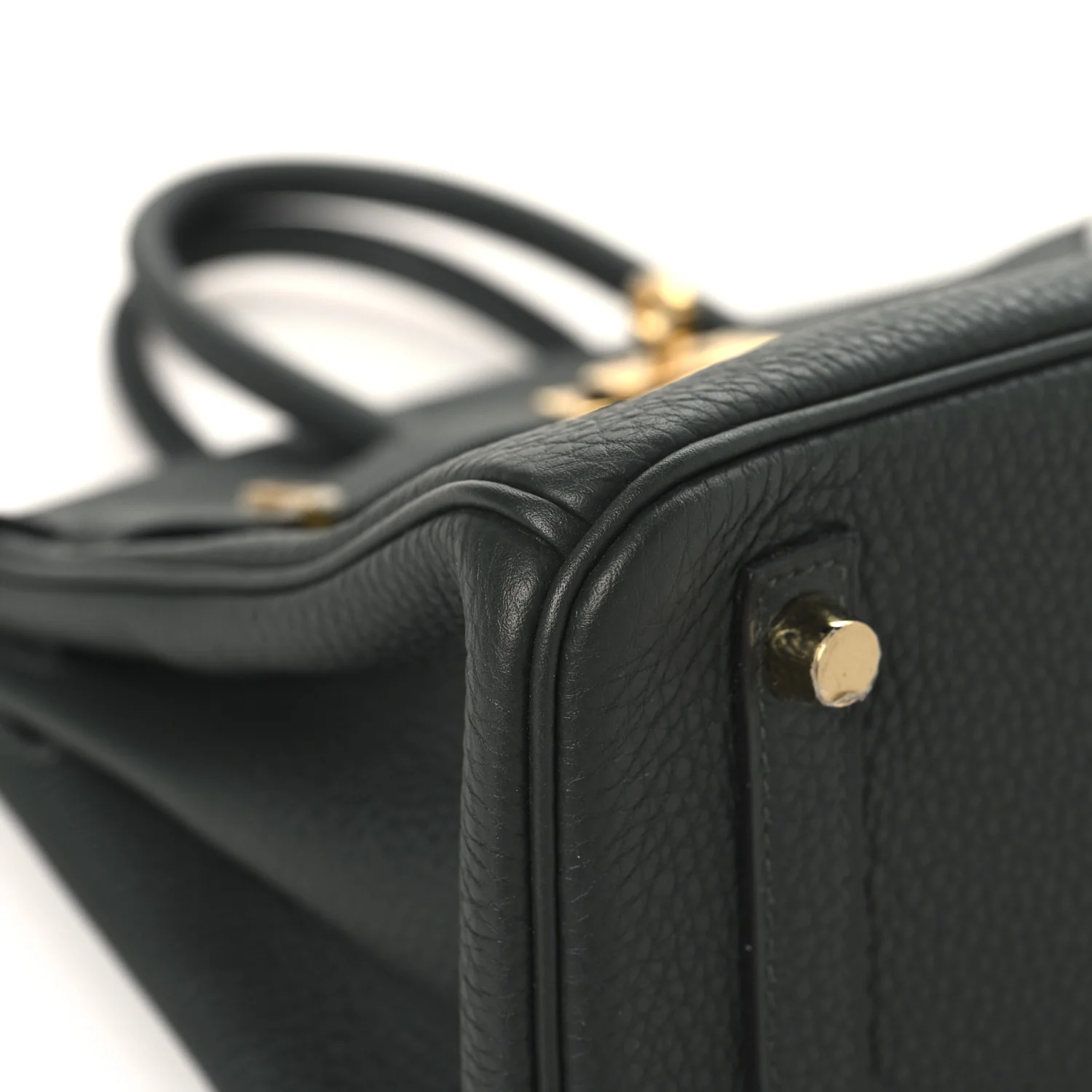 Togo Birkin 25 Vert Fonce - Image 9
