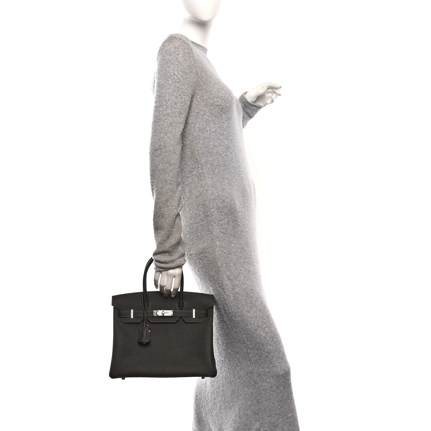 Togo Birkin 30 Bai Brun - Image 2