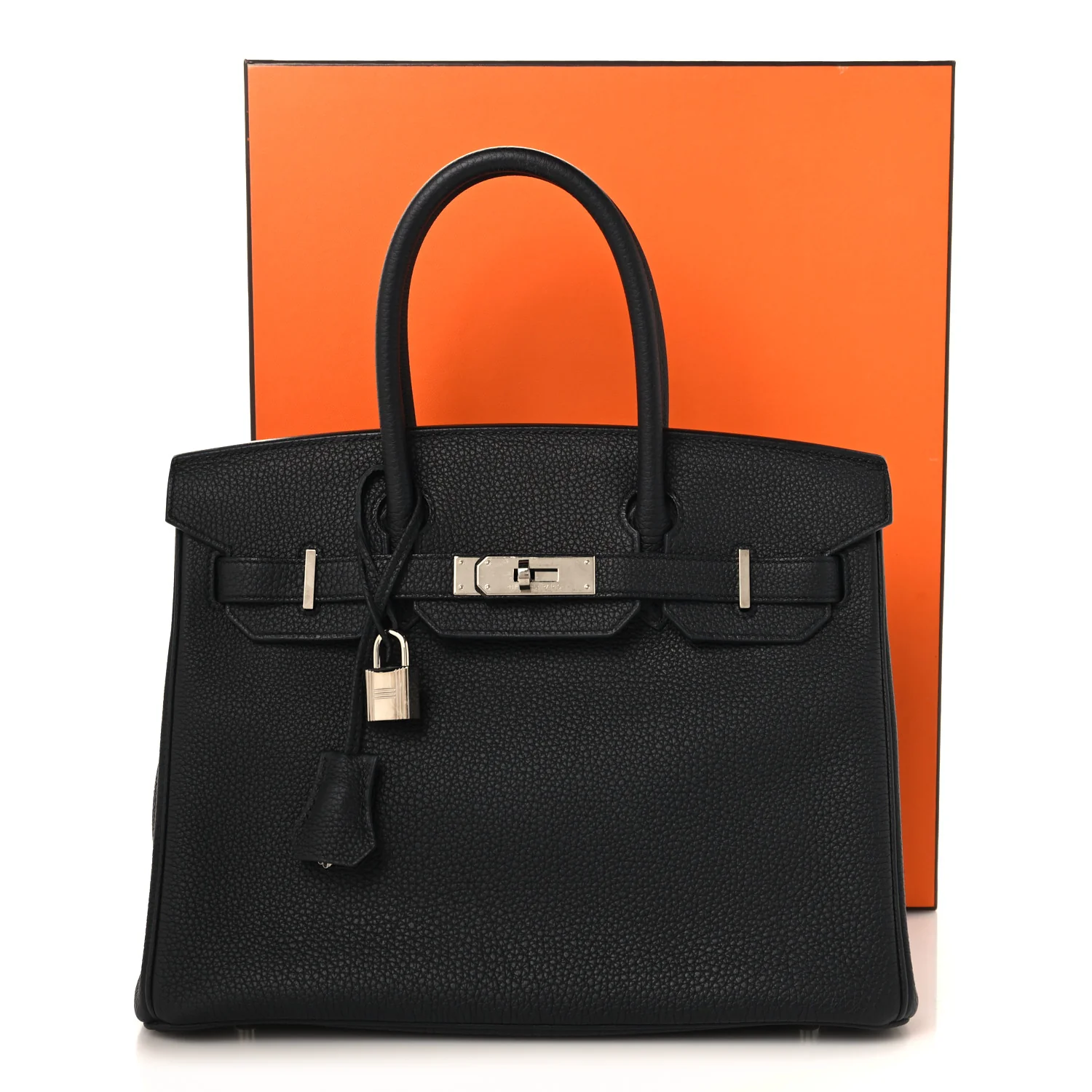 Togo Birkin 30 Black - Image 12