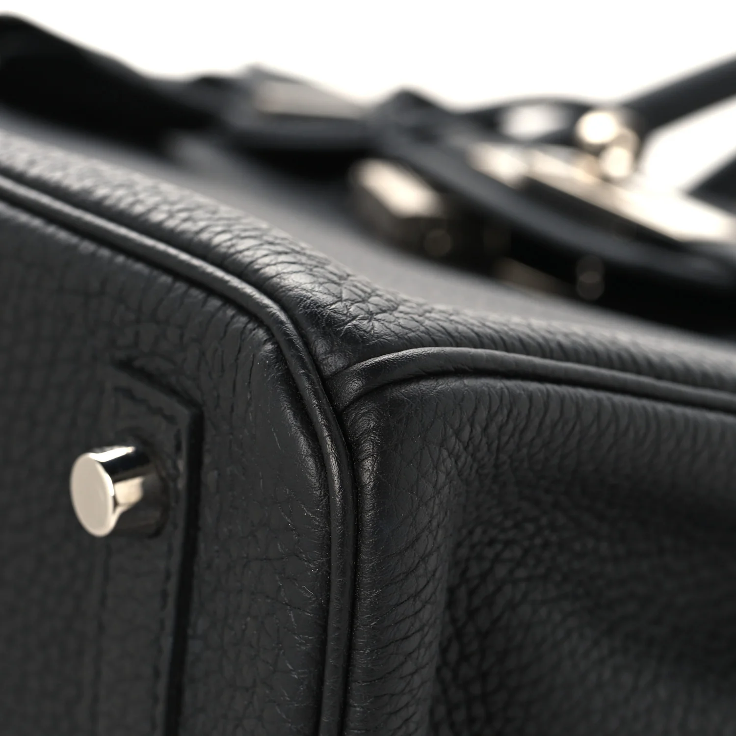 Togo Birkin 30 Black - Image 9