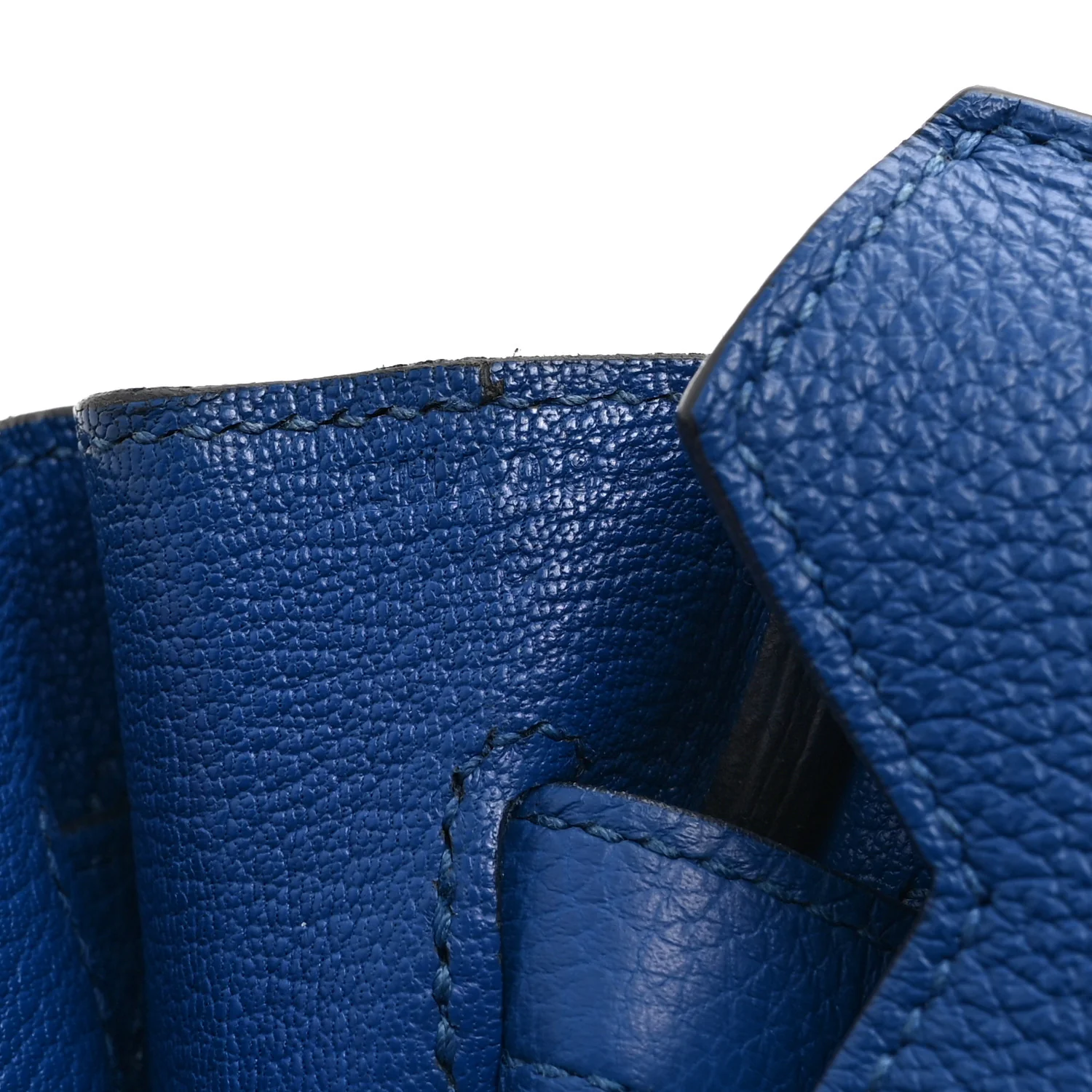 Togo Birkin 30 Bleu France - Image 7