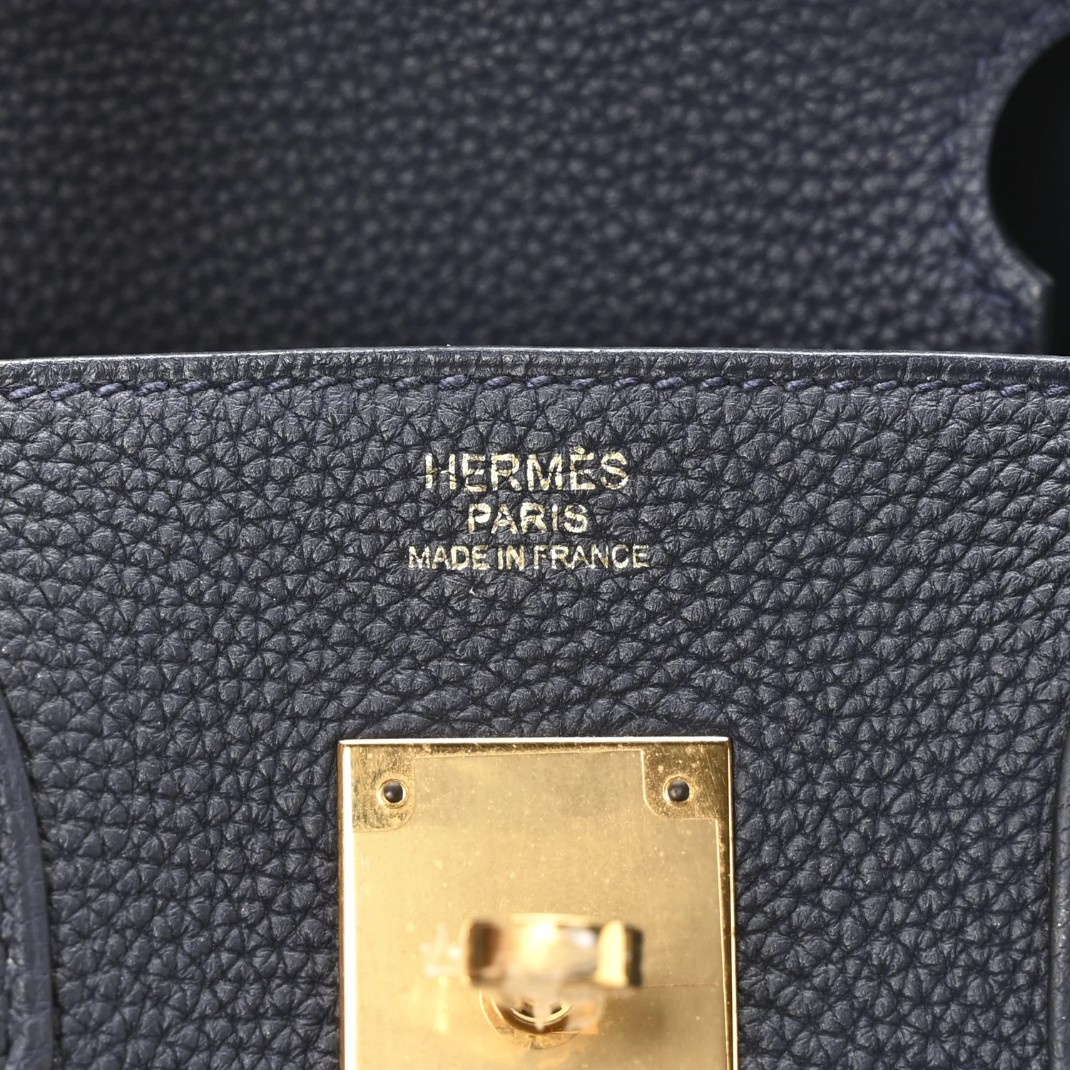 Togo Birkin 30 Bleu Nuit - Image 6