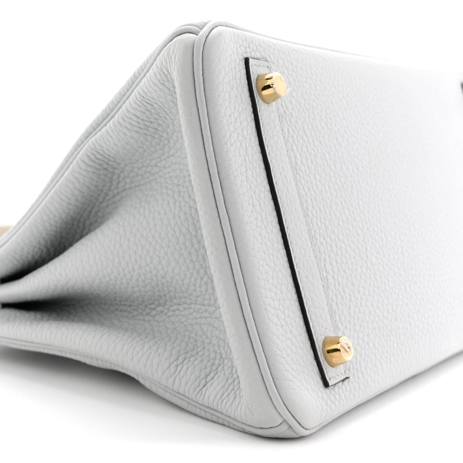 Togo Birkin 30 Bleu Pale - Image 9