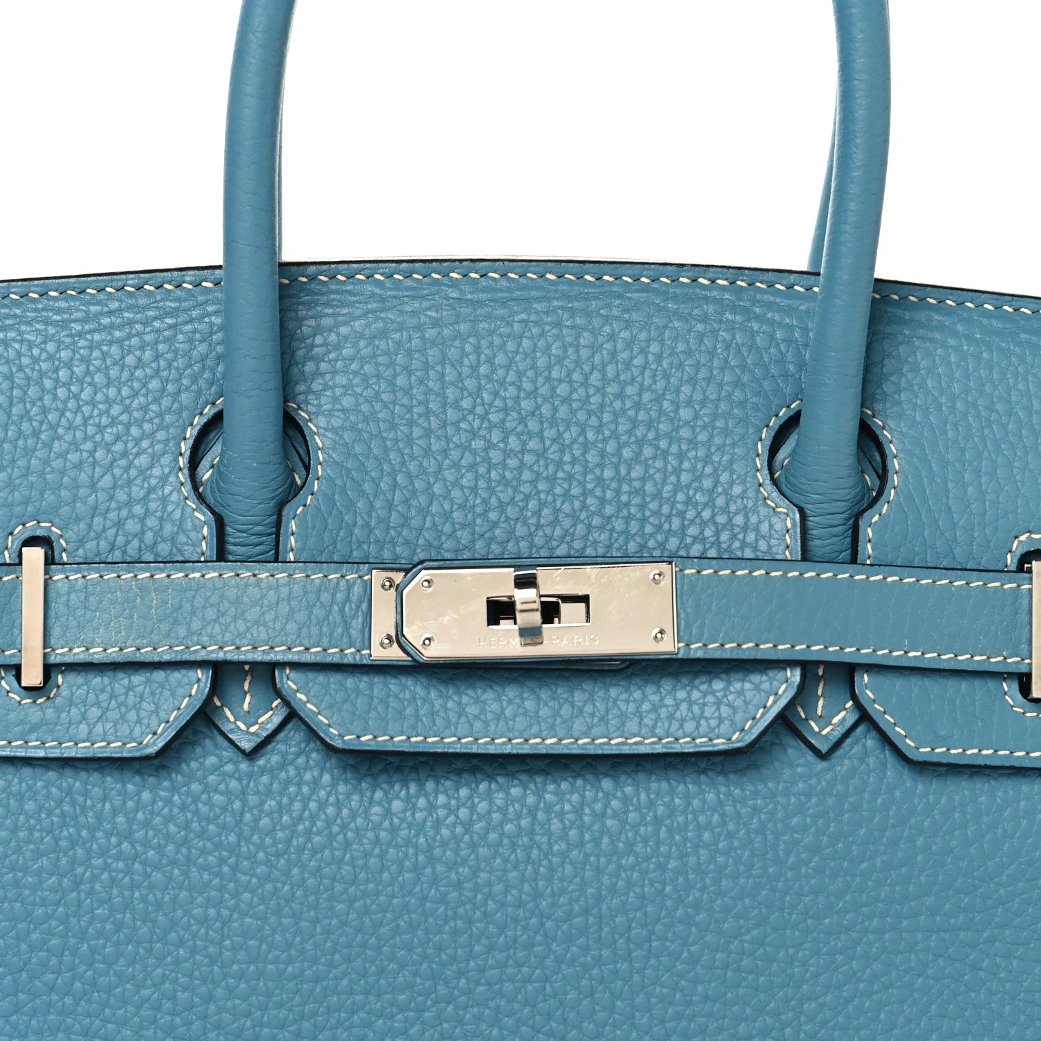 Togo BIRKIN 30 Blue Jean - Image 8