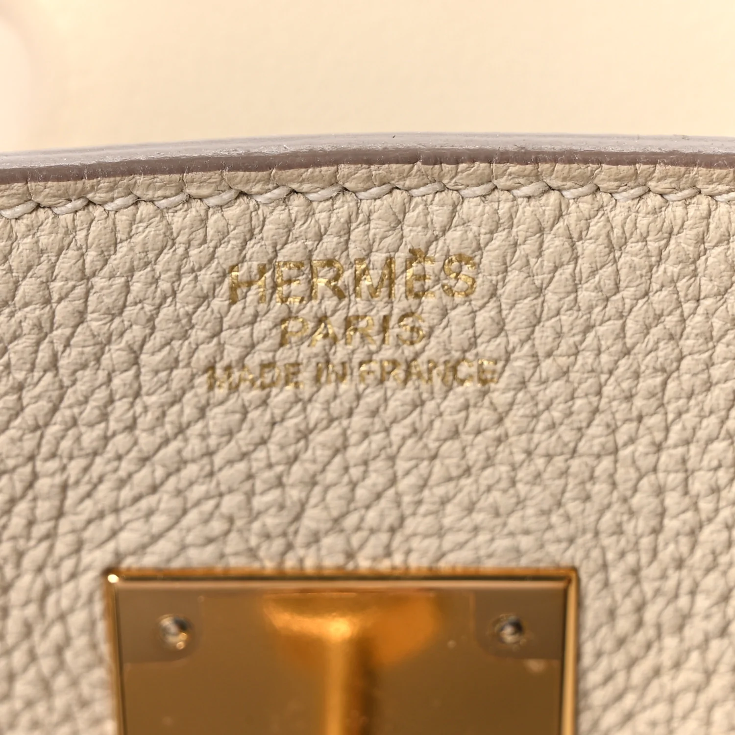 Togo Birkin 30 Craie - Image 5