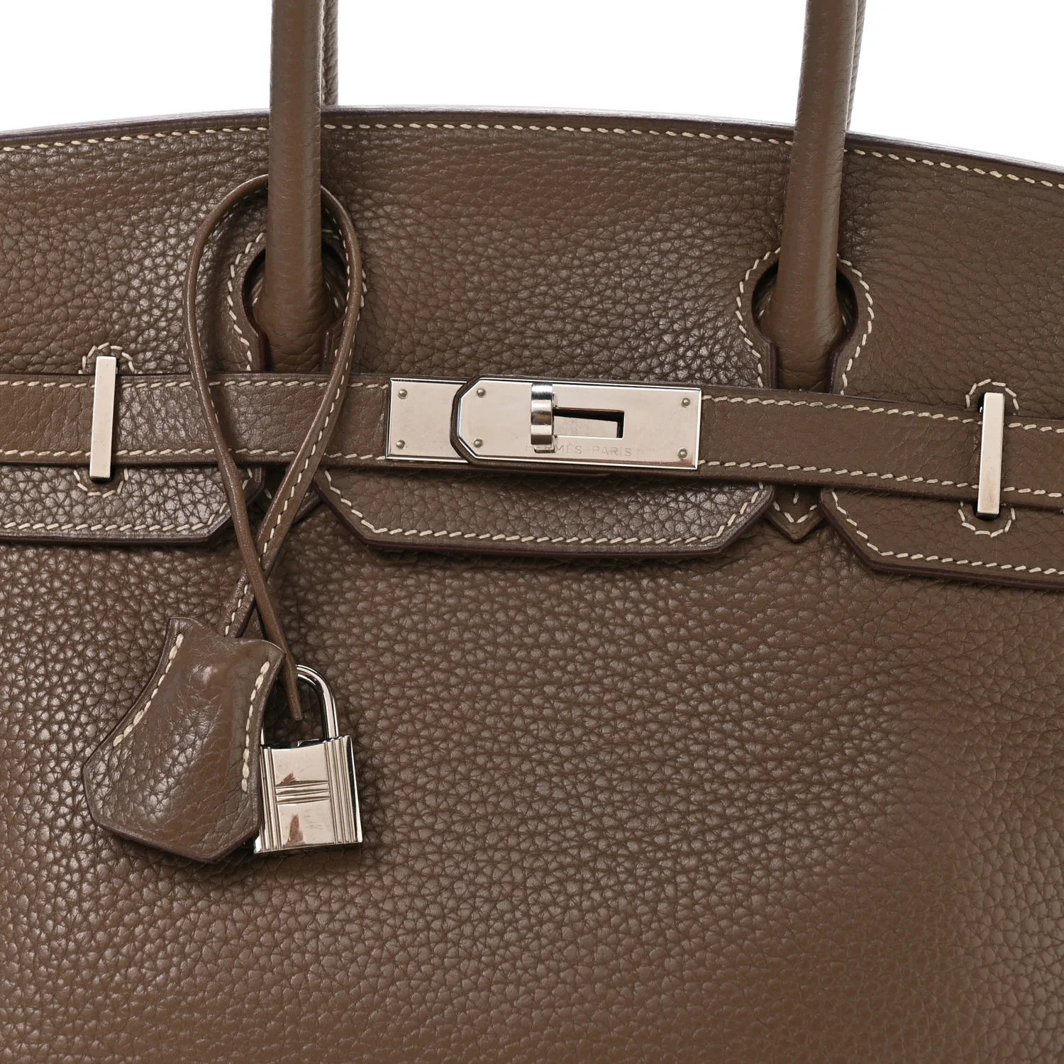 Togo BIRKIN 30 Etoupe - Image 8