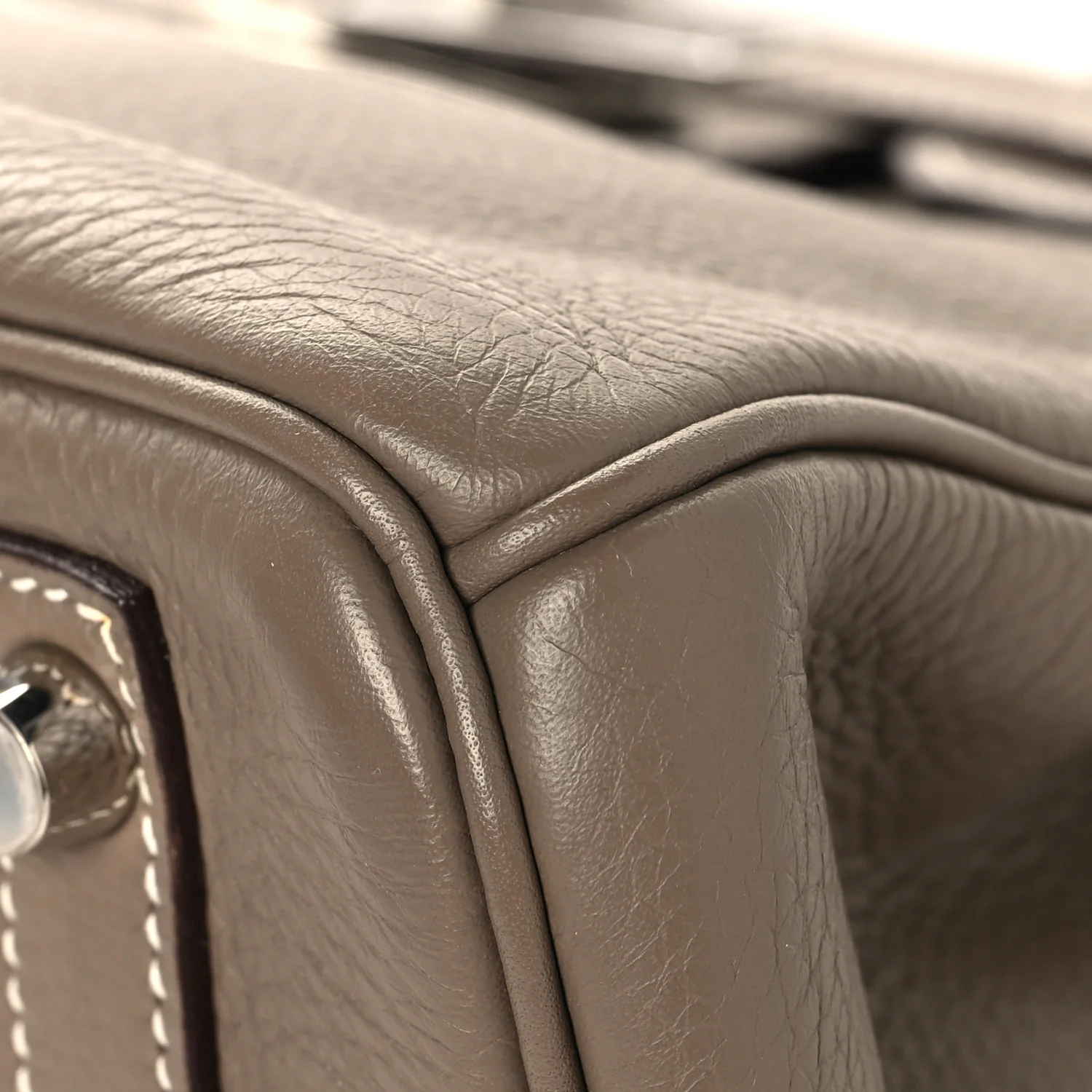 Togo Birkin 30 Etoupe - Image 10