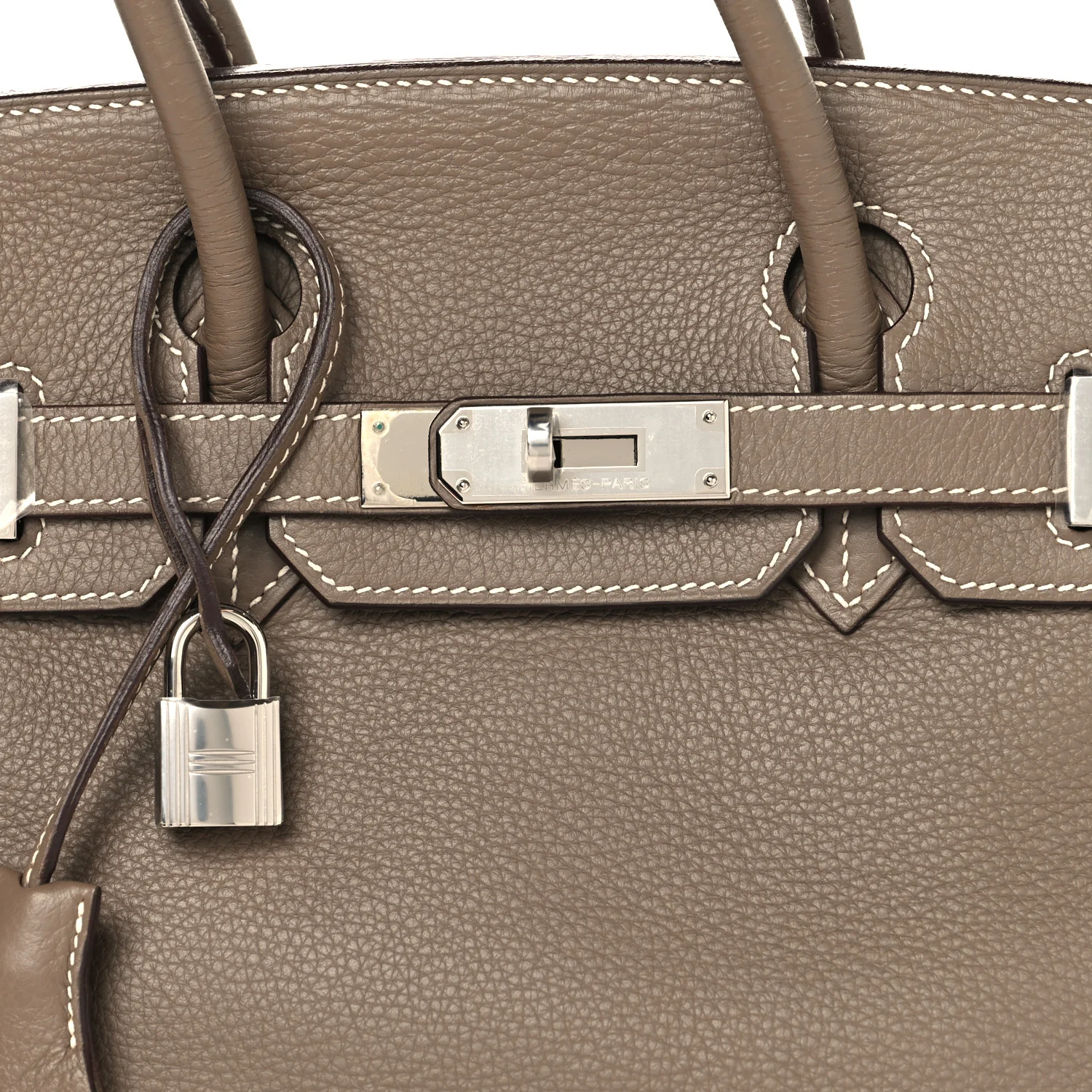 Togo Birkin 30 Etoupe - Image 8