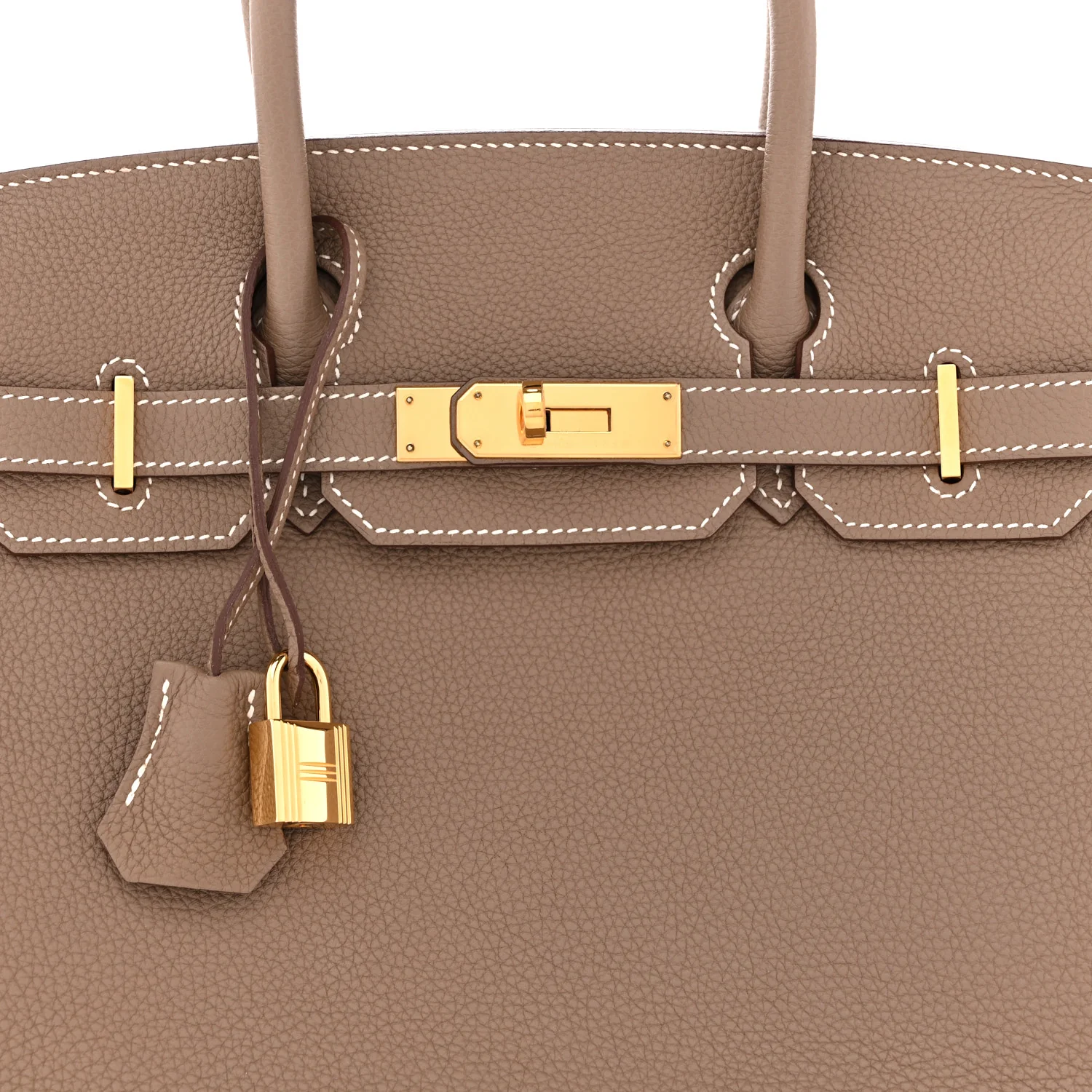 Togo Birkin 30 Etoupe - Image 8