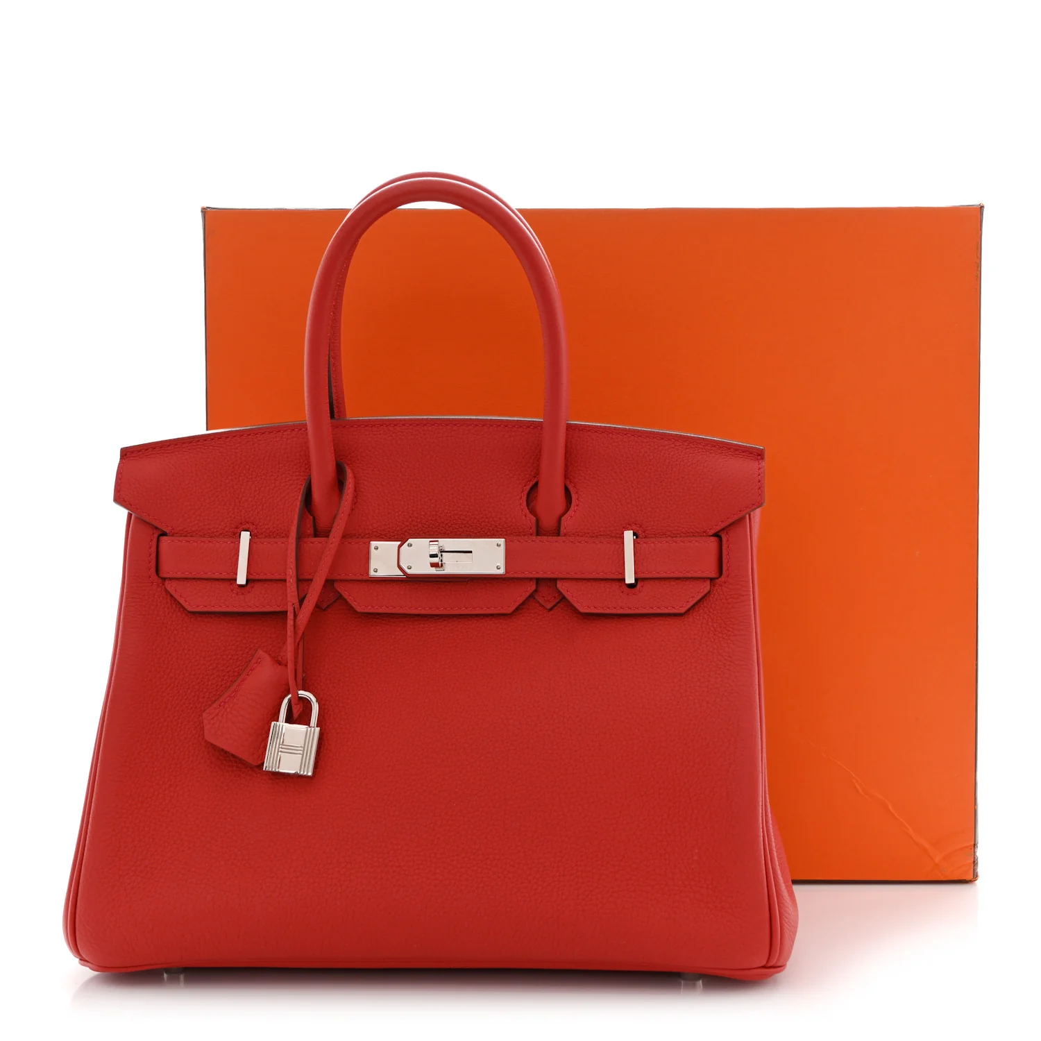 Togo Birkin 30 Geranium - Image 12