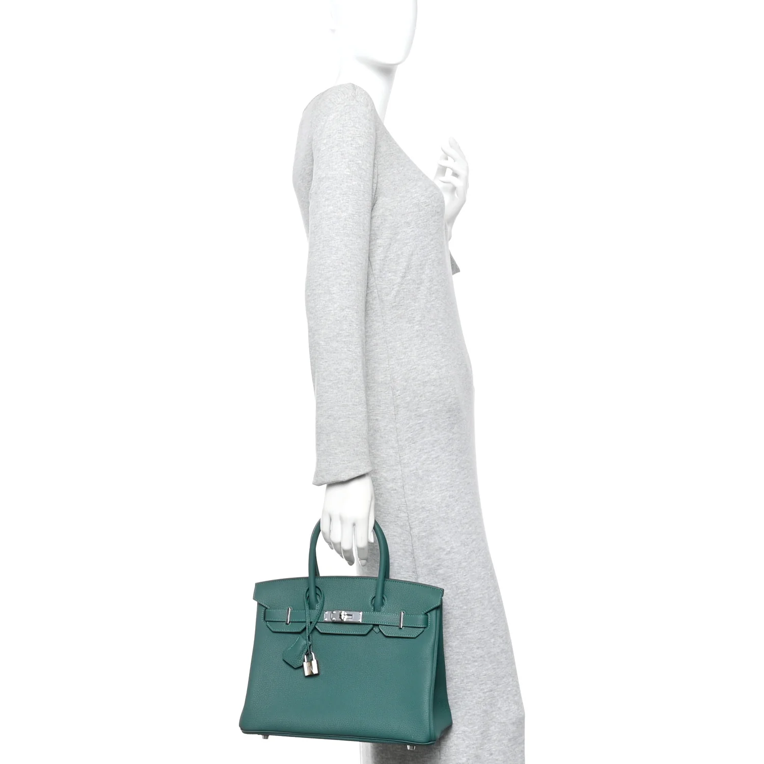 Togo Birkin 30 Malachite - Image 2