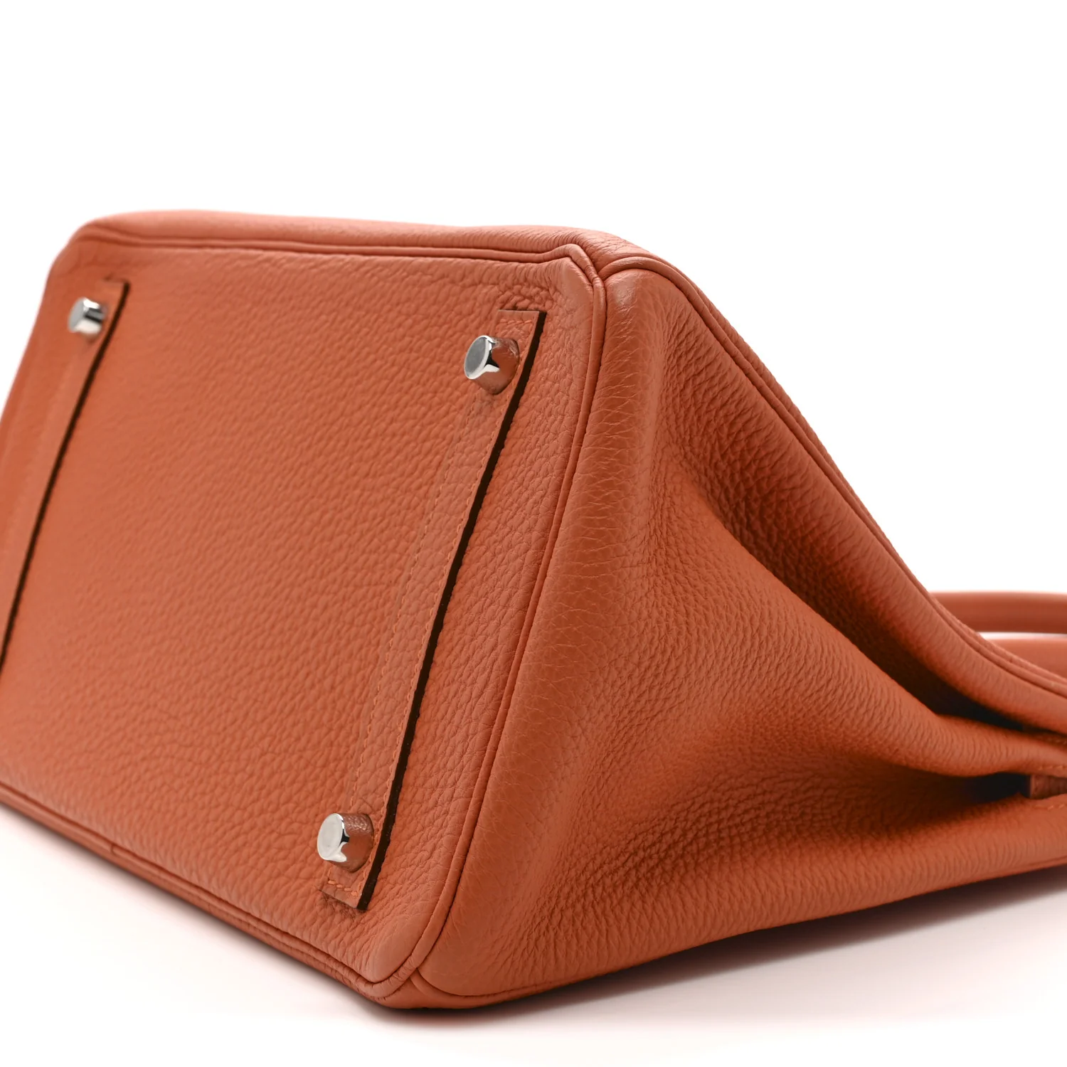 Togo BIRKIN 30 Orange - Image 10