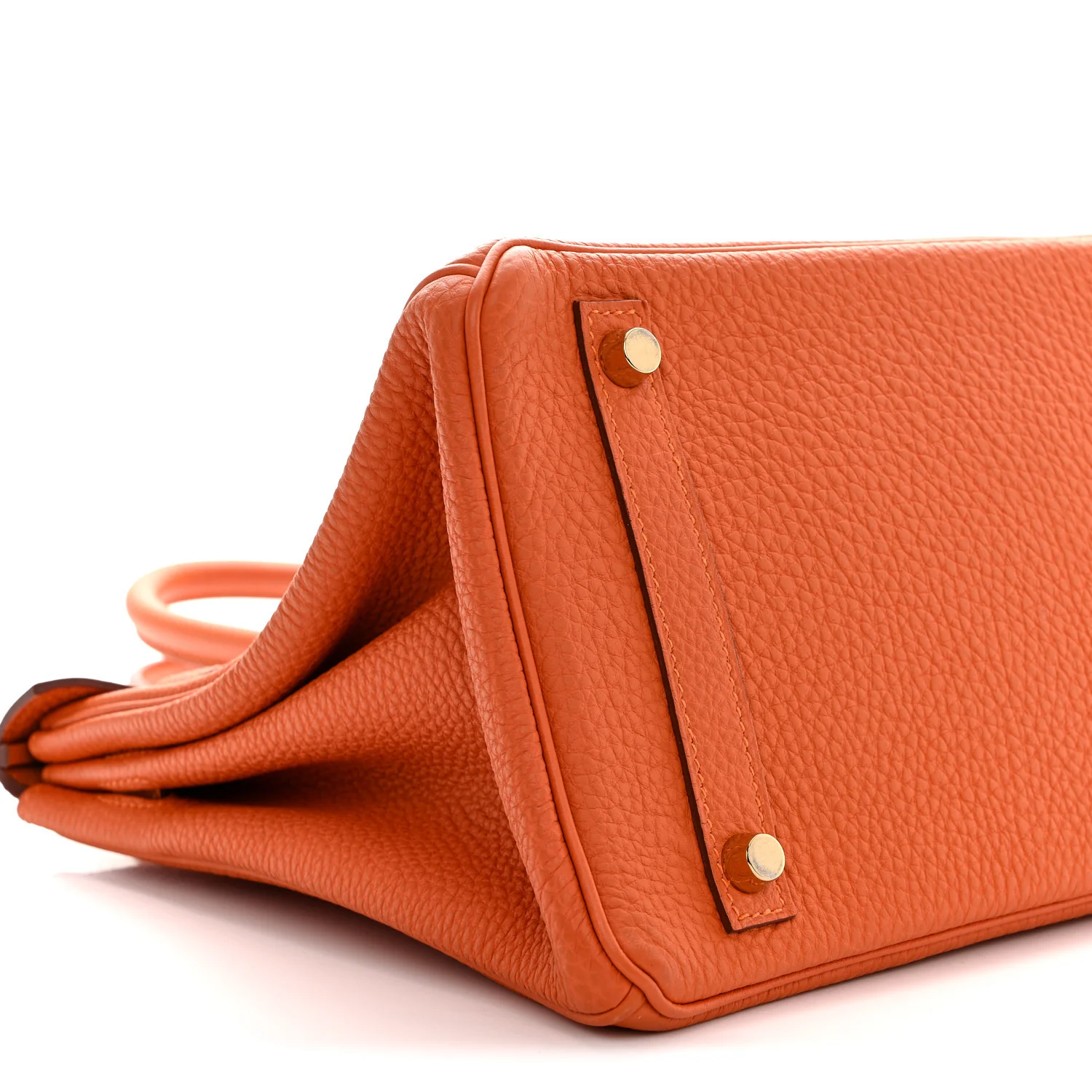 Togo Birkin 30 Orange - Image 9