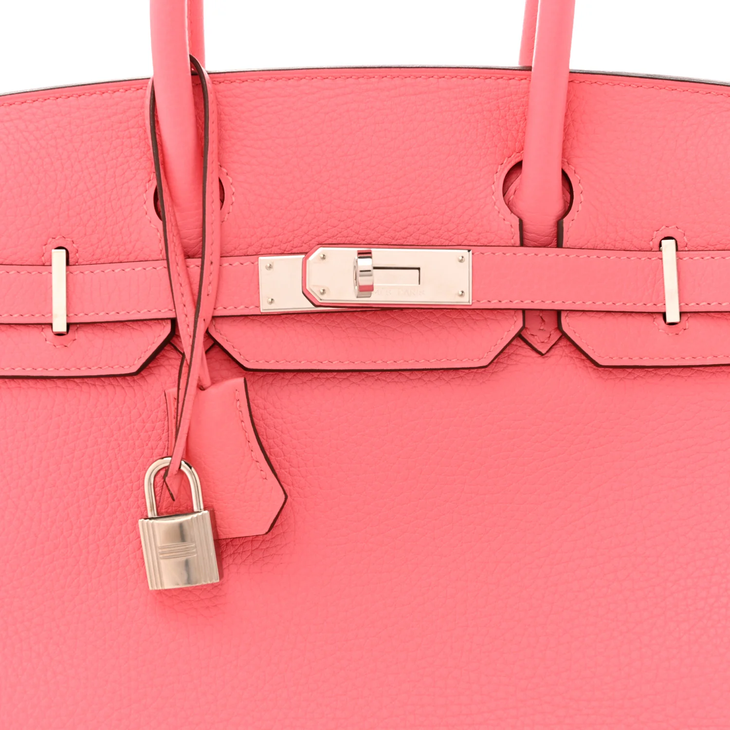 Togo Birkin 30 Rose Azalee - Image 8