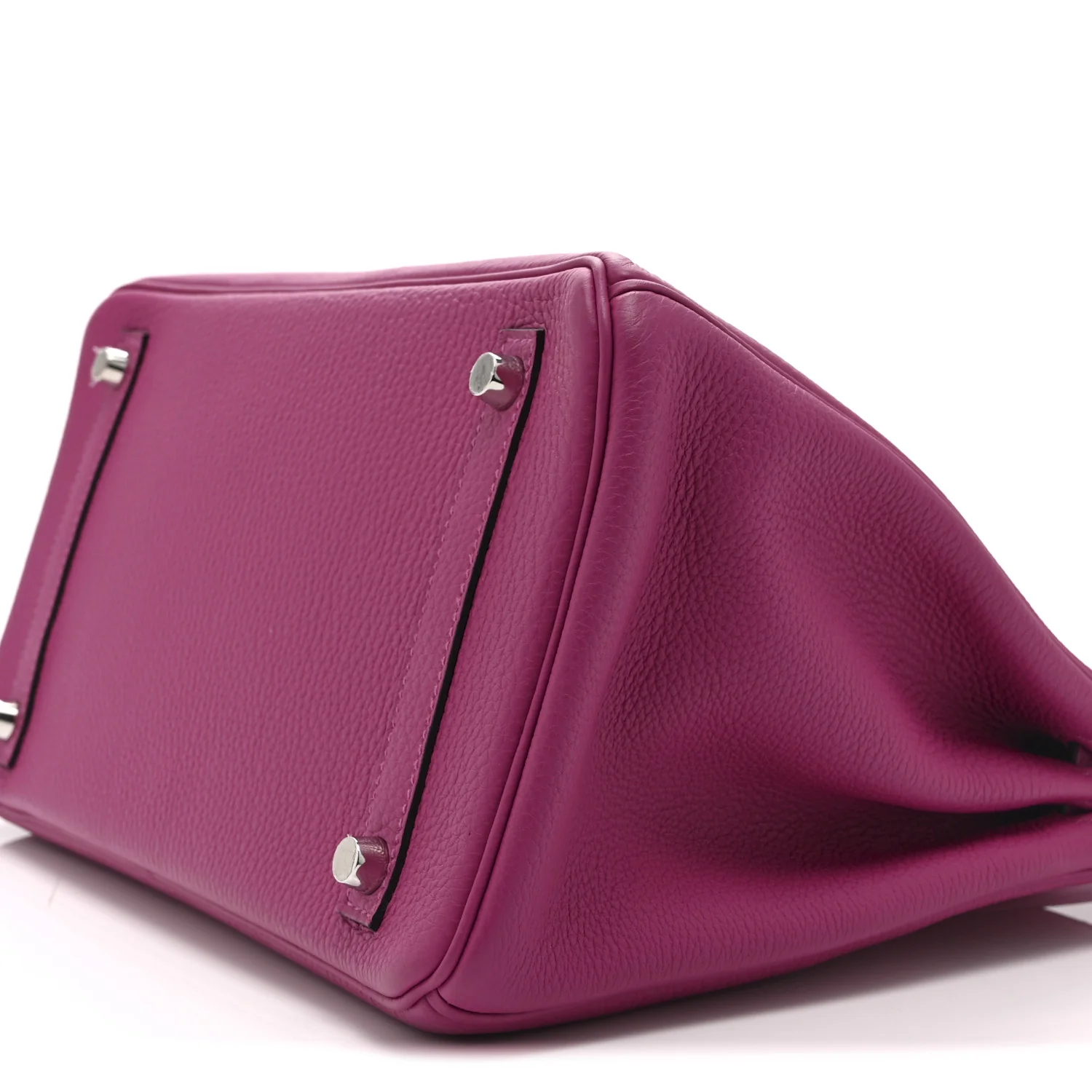 Togo Birkin 30 Rose Pourpre - Image 10