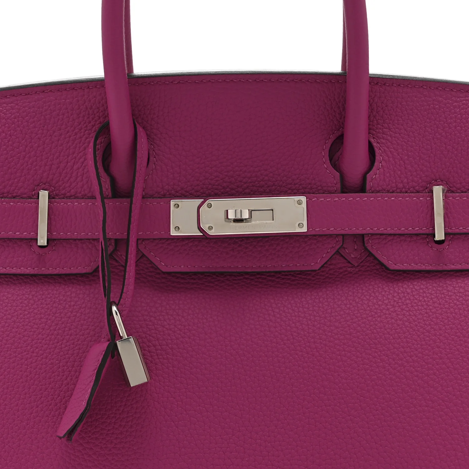 Togo Birkin 30 Rose Pourpre - Image 8
