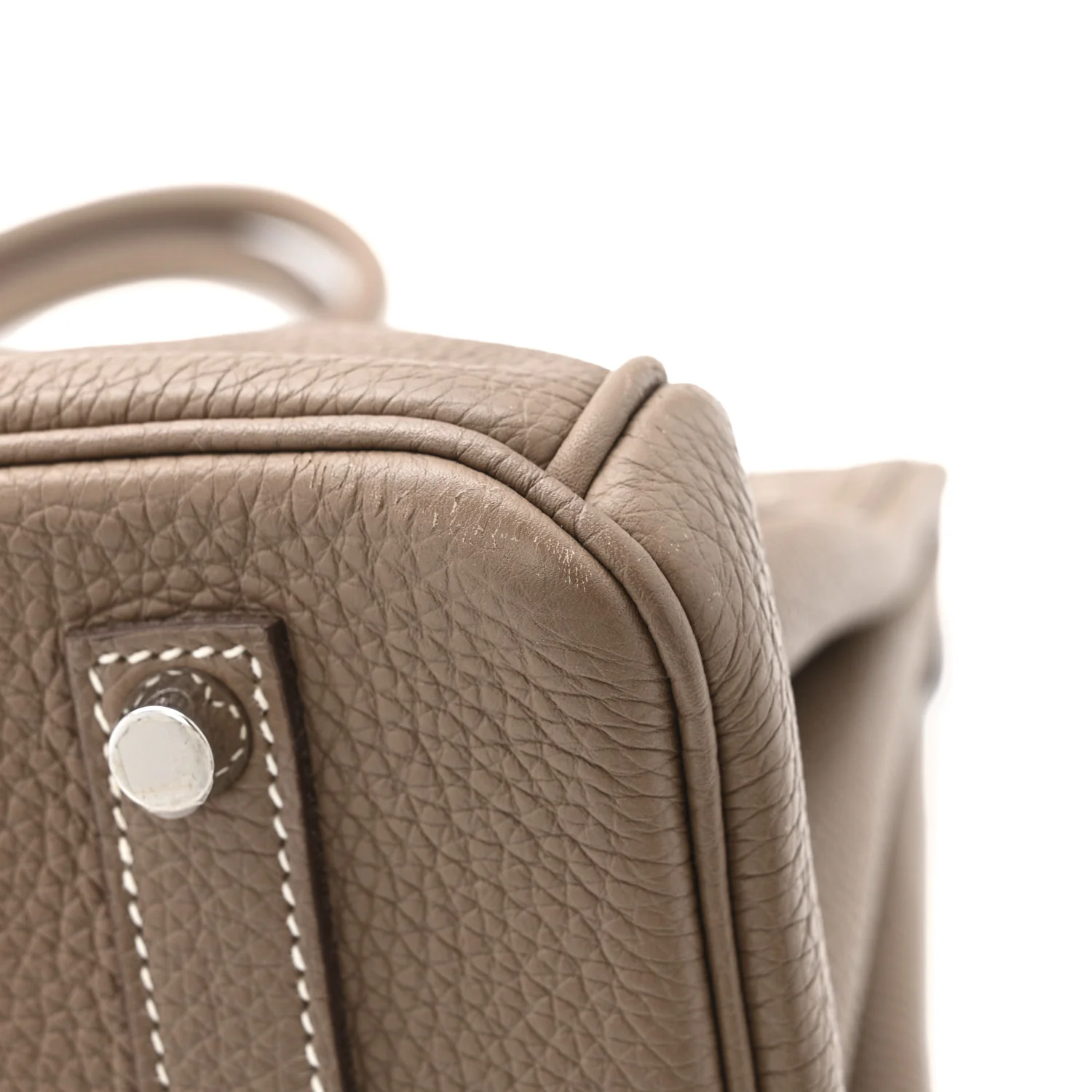 Togo Birkin 35 Etoupe - Image 12