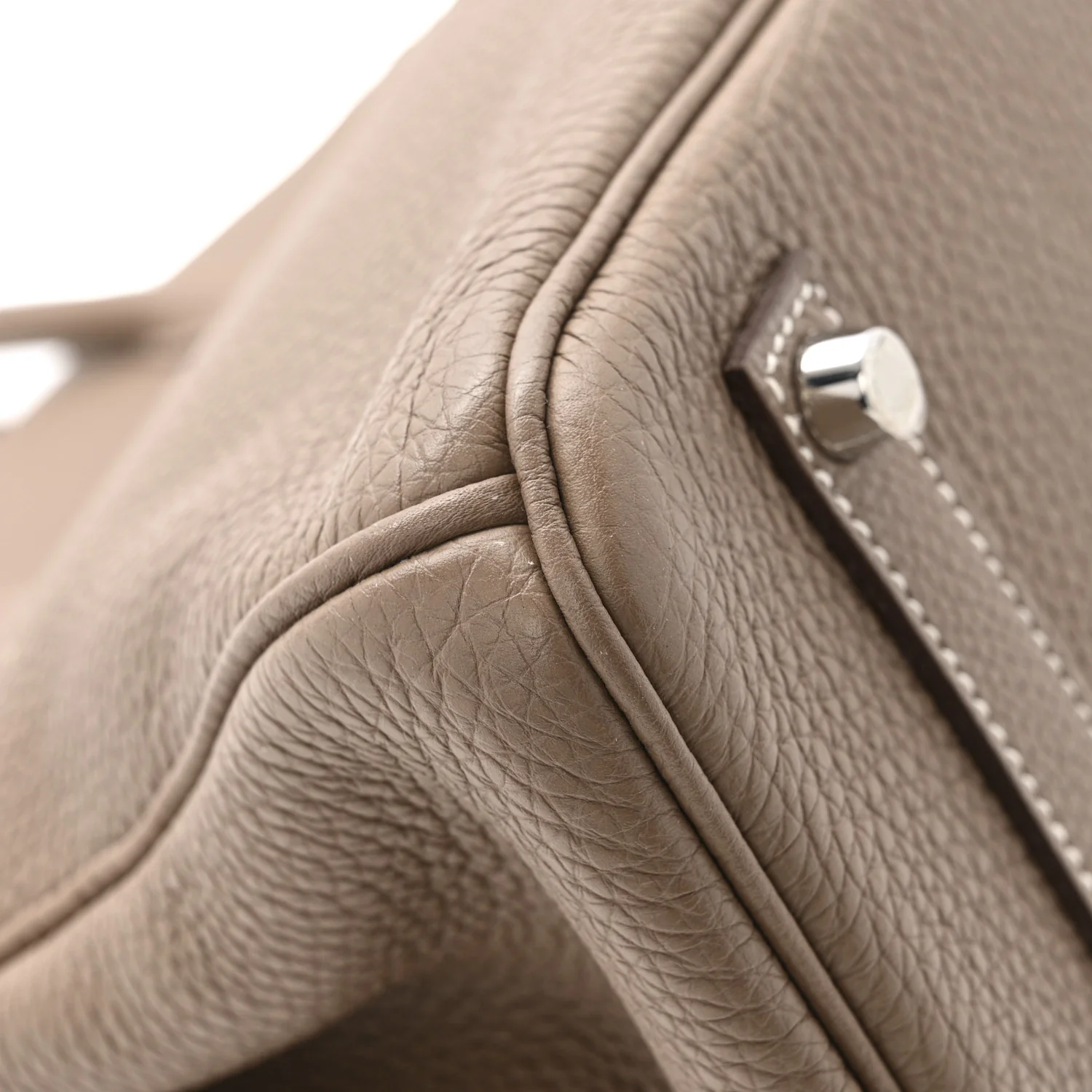 Togo Birkin 35 Etoupe - Image 13