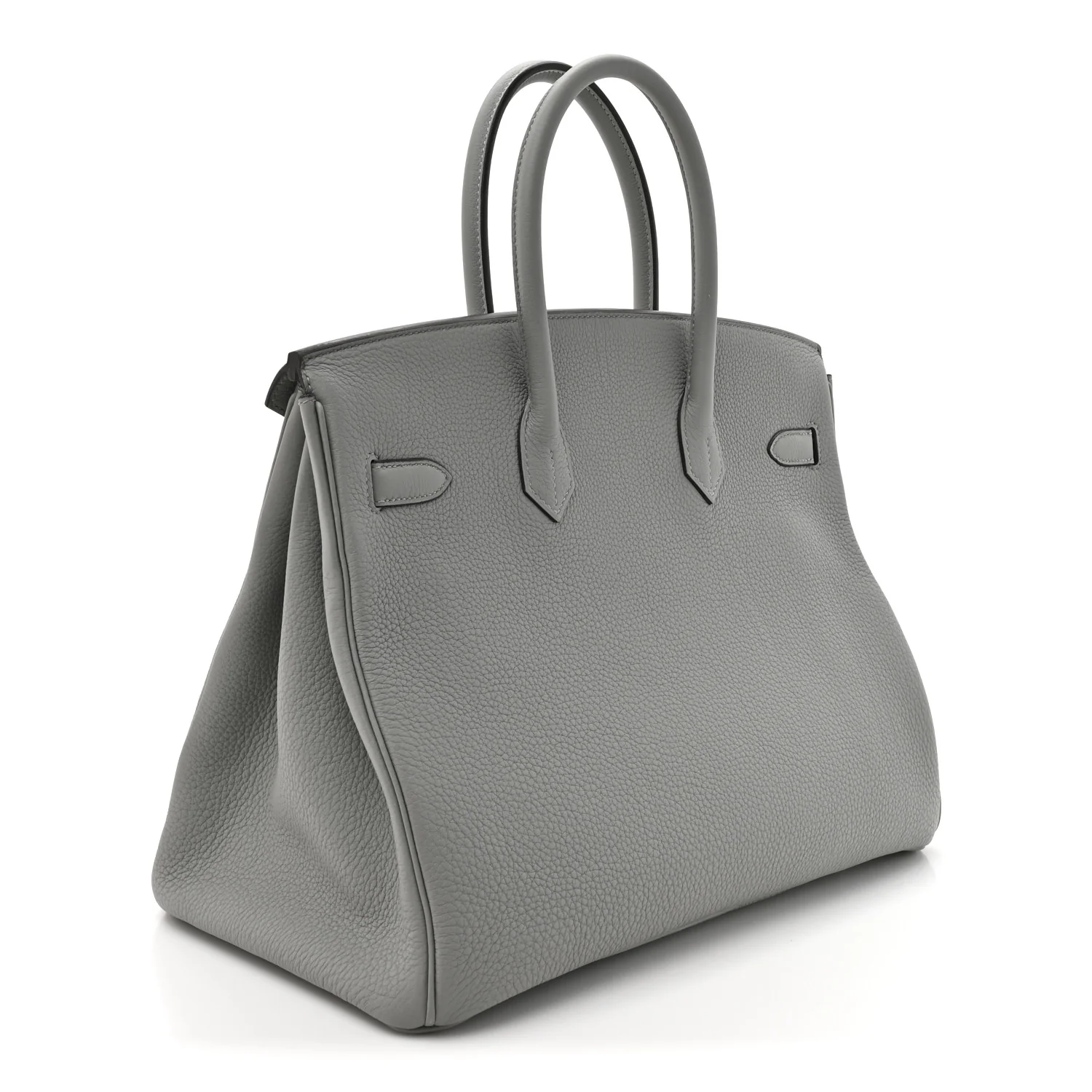 Togo Birkin 35 Gris Mouette - Image 2