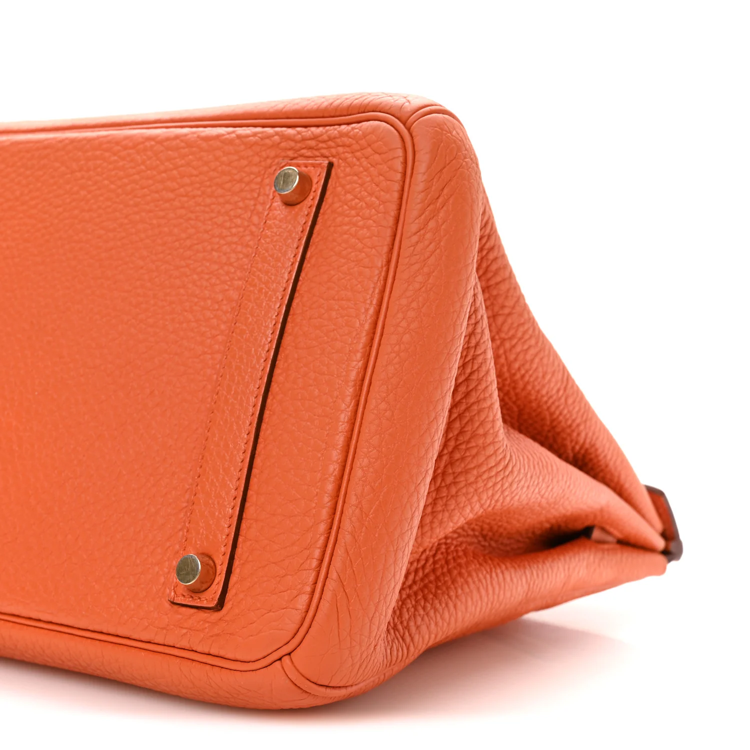 Togo Birkin 35 Orange - Image 10