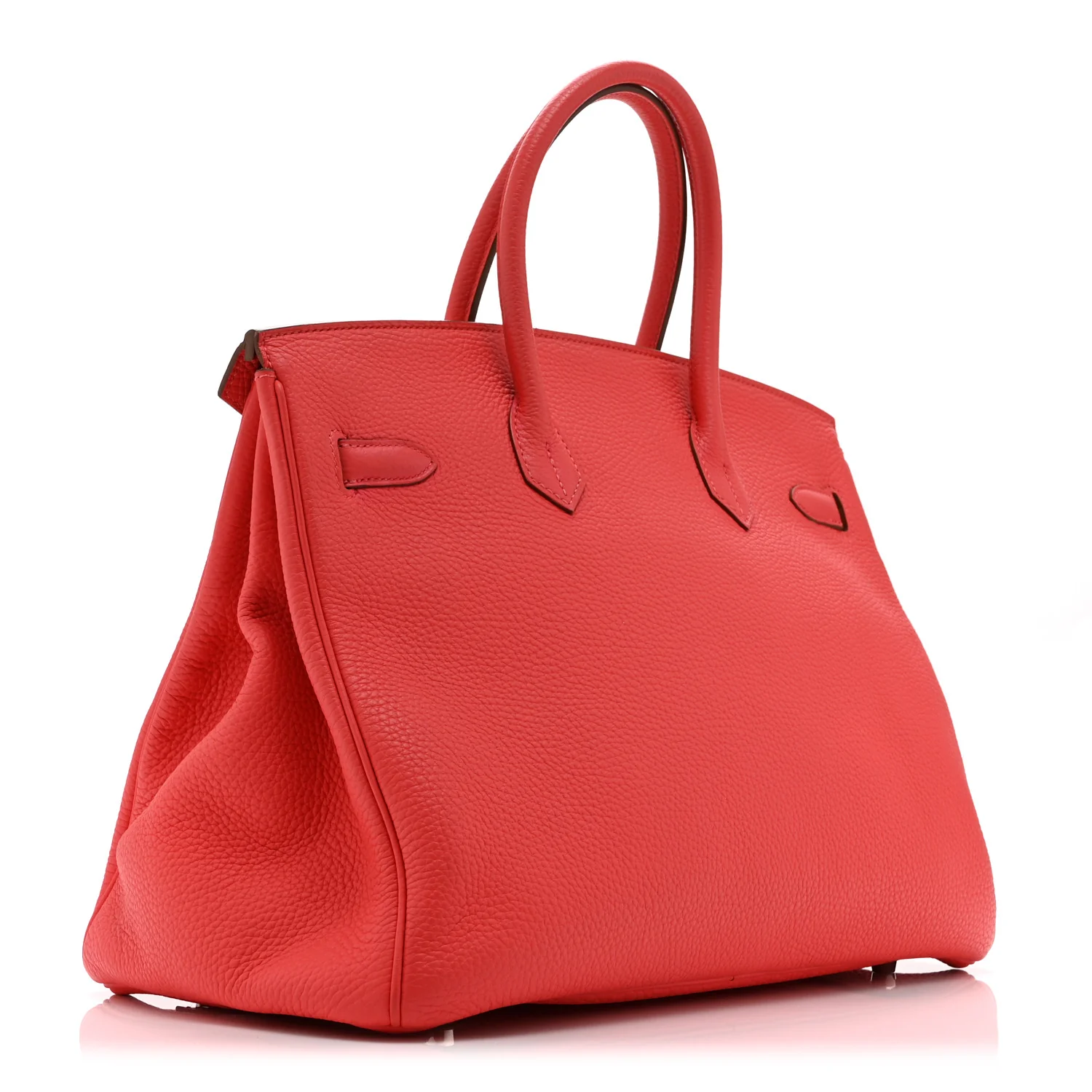 Togo BIRKIN 35 Rouge Pivoine - Image 3