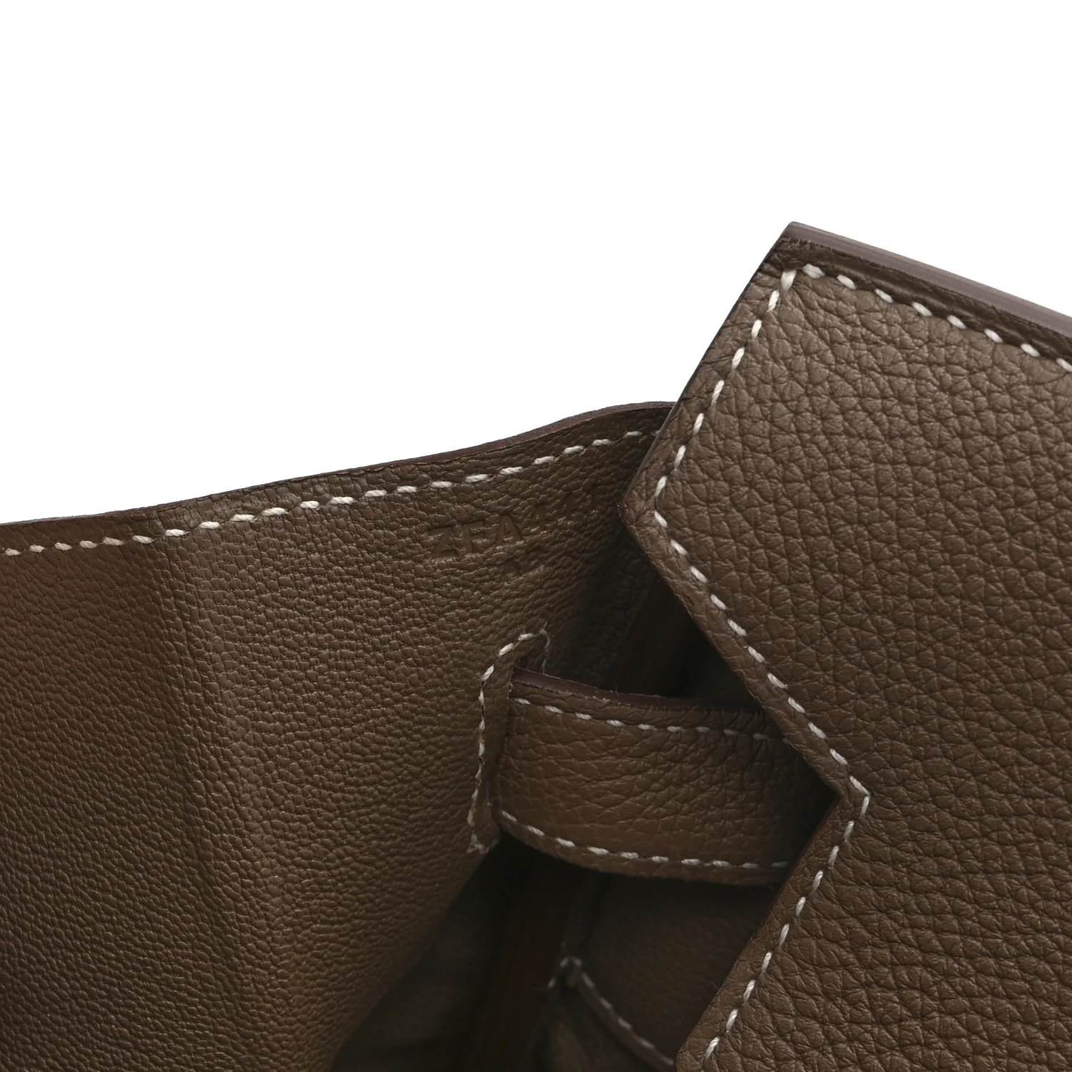 Togo Birkin 40 Etoupe - Image 7