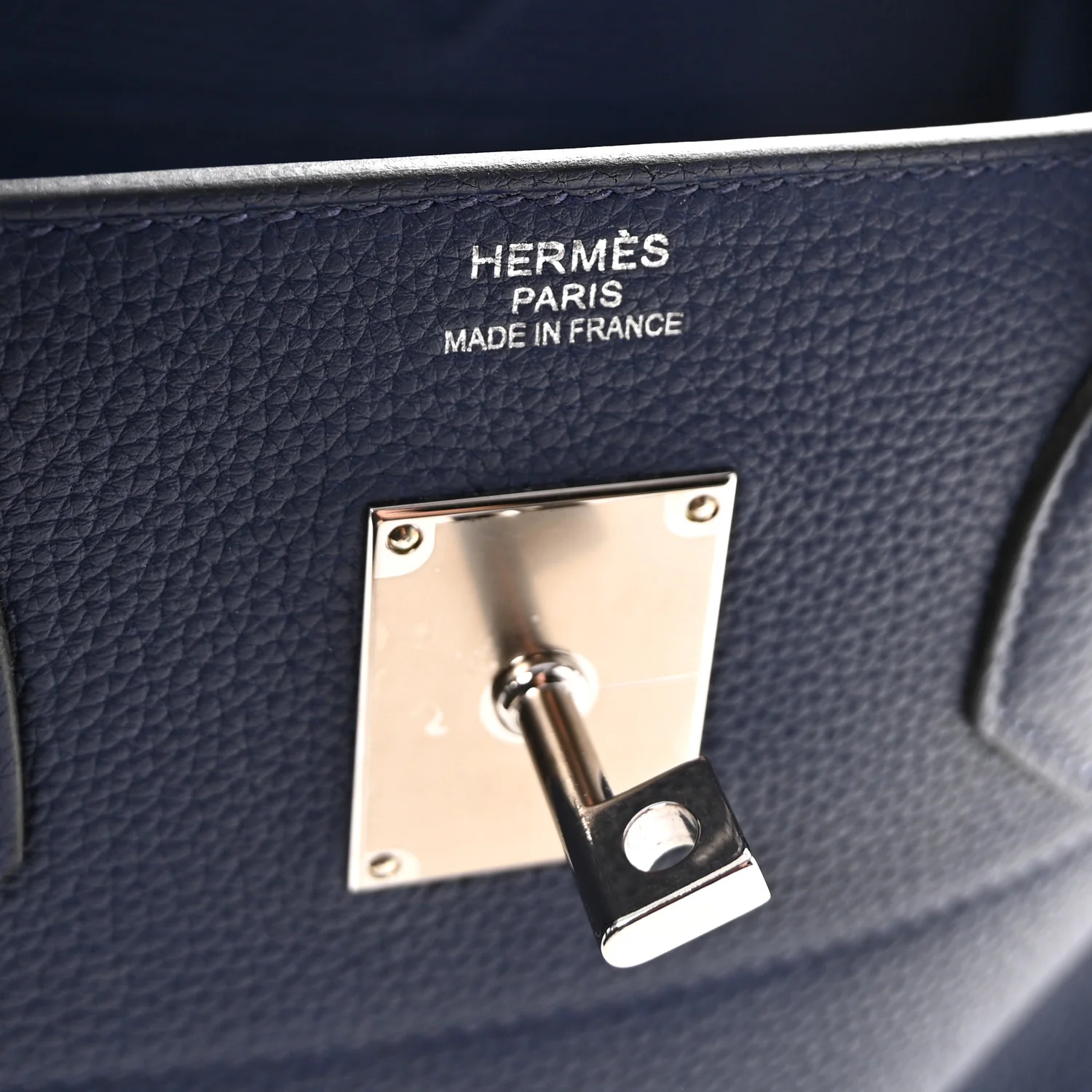 Togo HAC Birkin 40 Bleu Nuit - Image 6