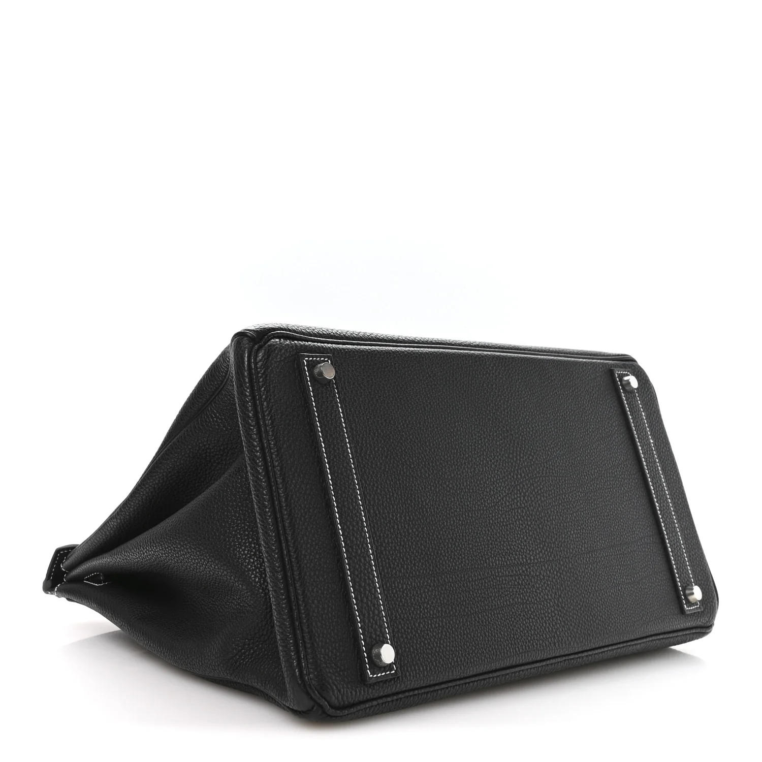 Togo Horseshoe Birkin 40 Black - Image 3