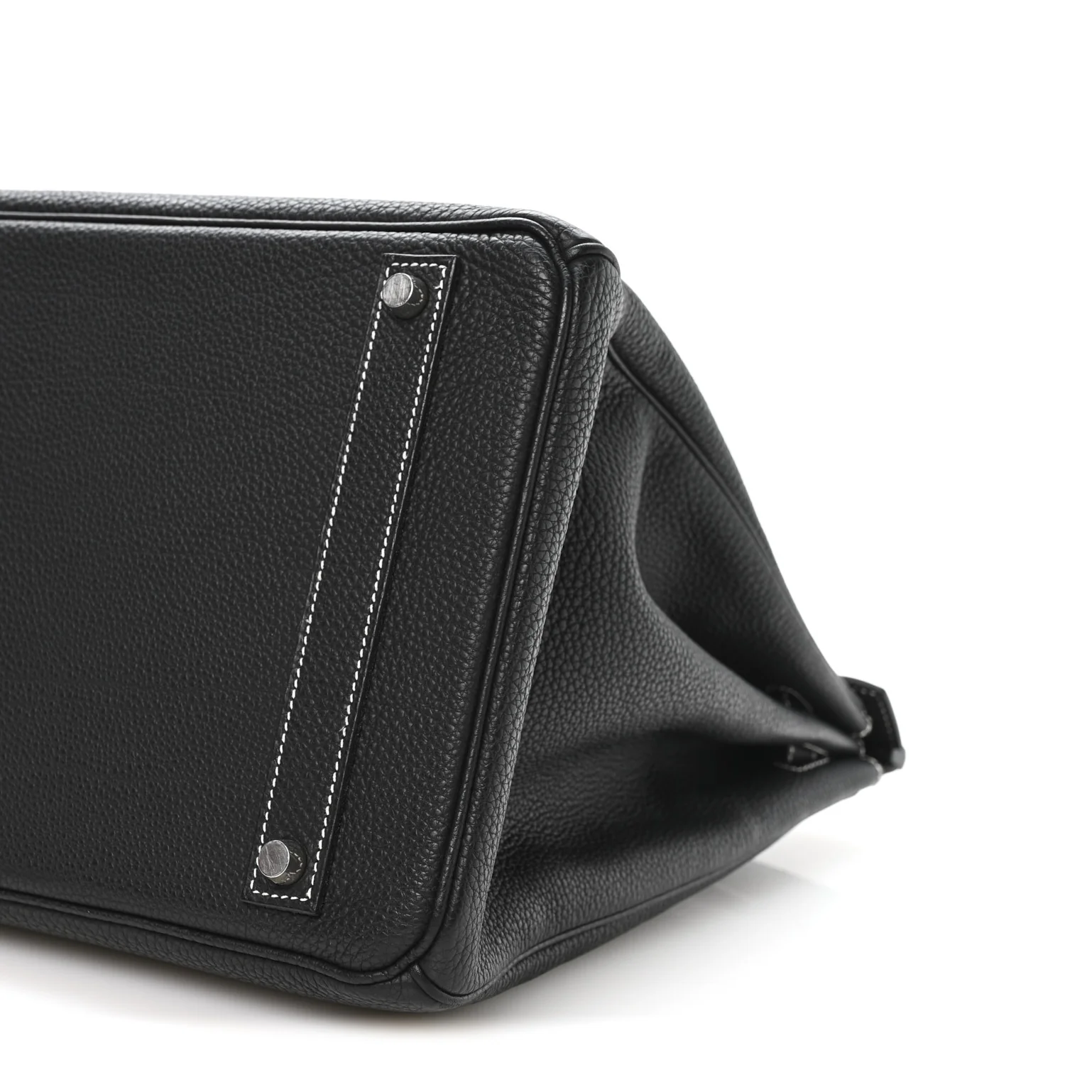 Togo Horseshoe Birkin 40 Black - Image 9