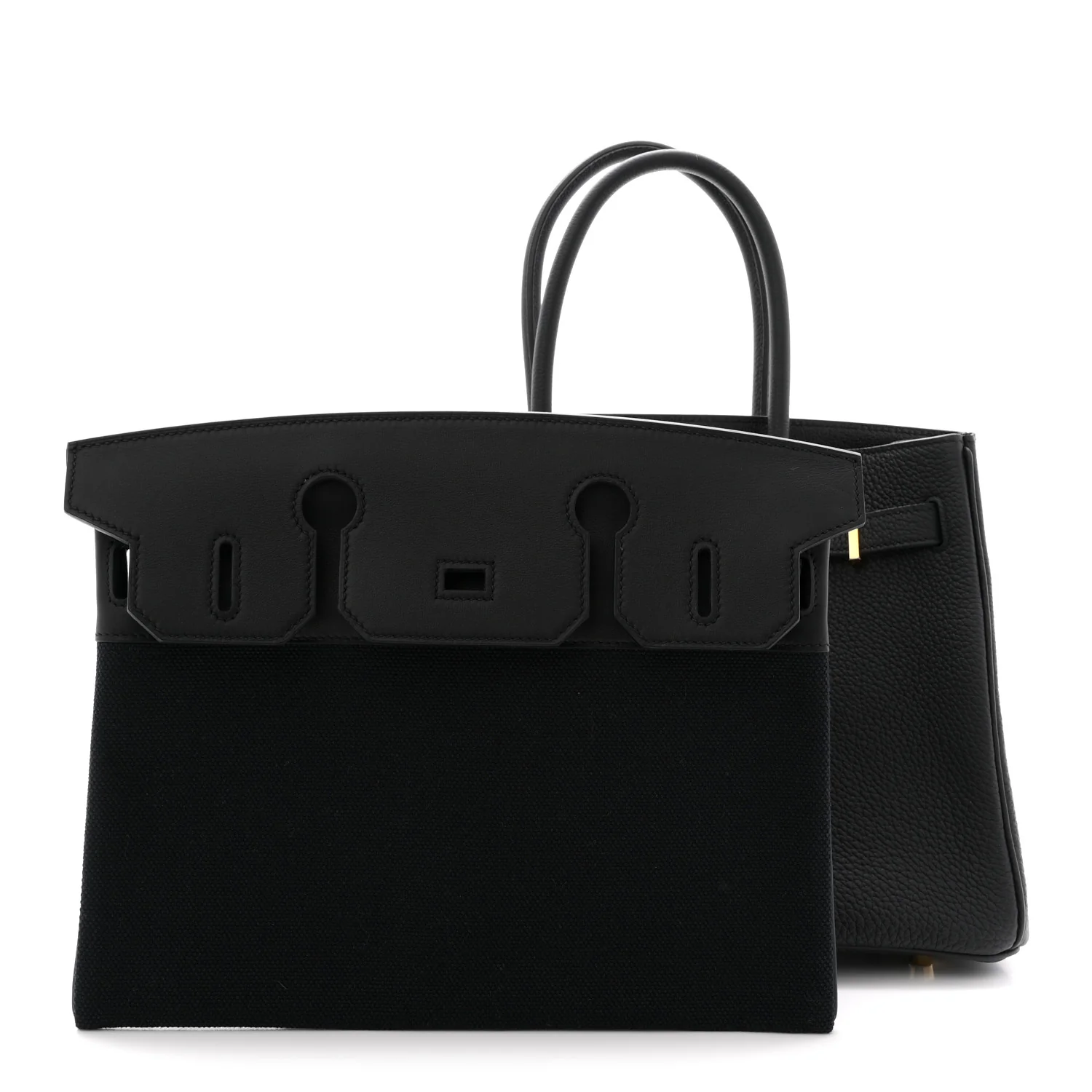 Togo Swift Canvas 3 in 1 Birkin 30 Black - Image 3