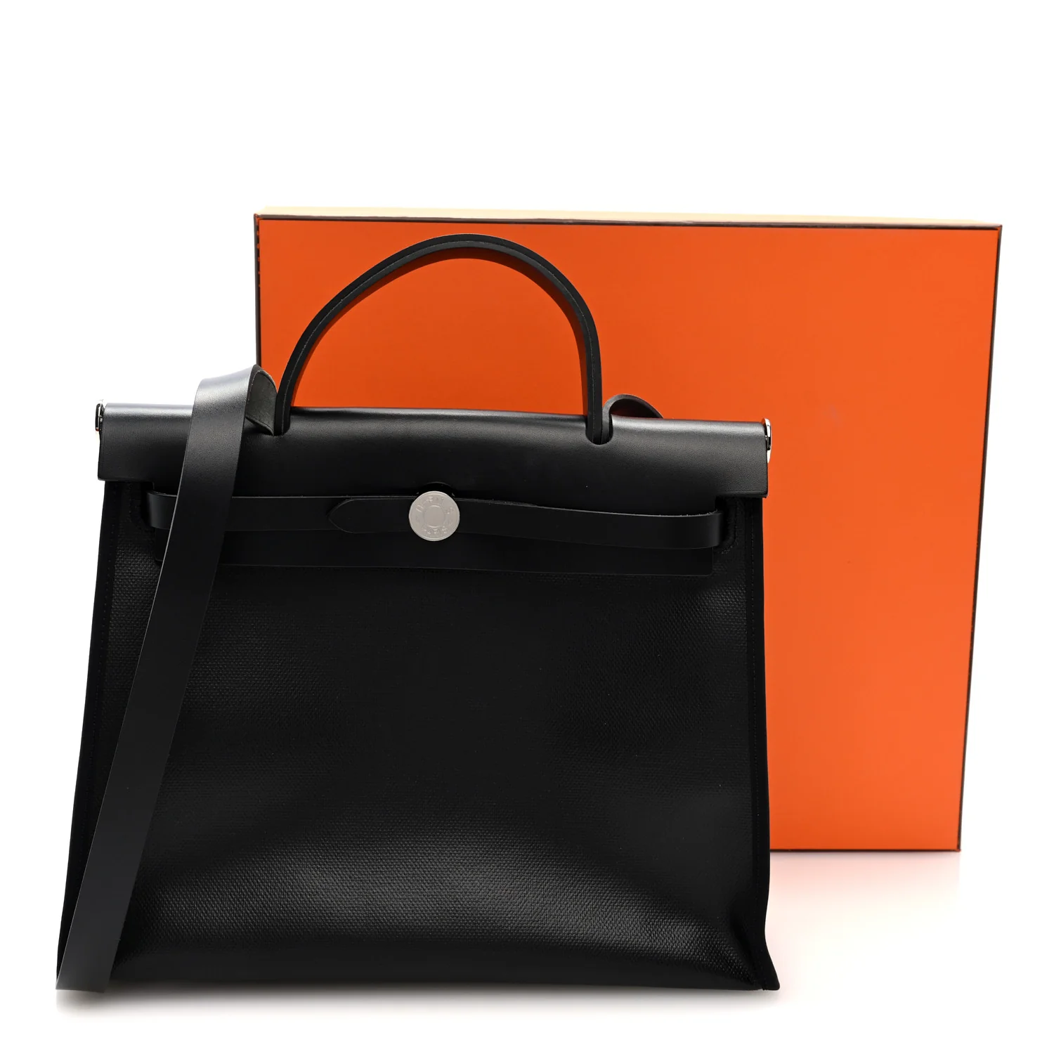 Toile H Berline Vache Hunter Herbag Zip PM 31 Black Ecru - Image 12