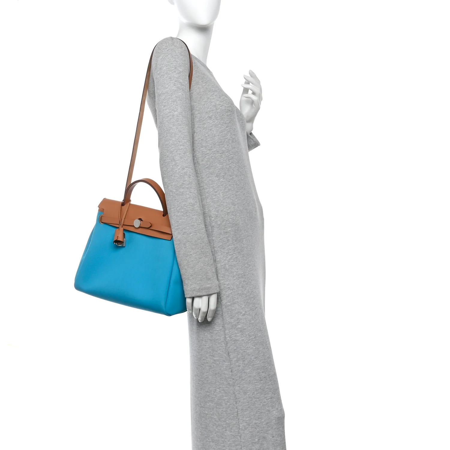 Toile Officier Vache Hunter Verso Herbag Zip Retourne PM 31 Bleu Azteque Menthe - Image 2